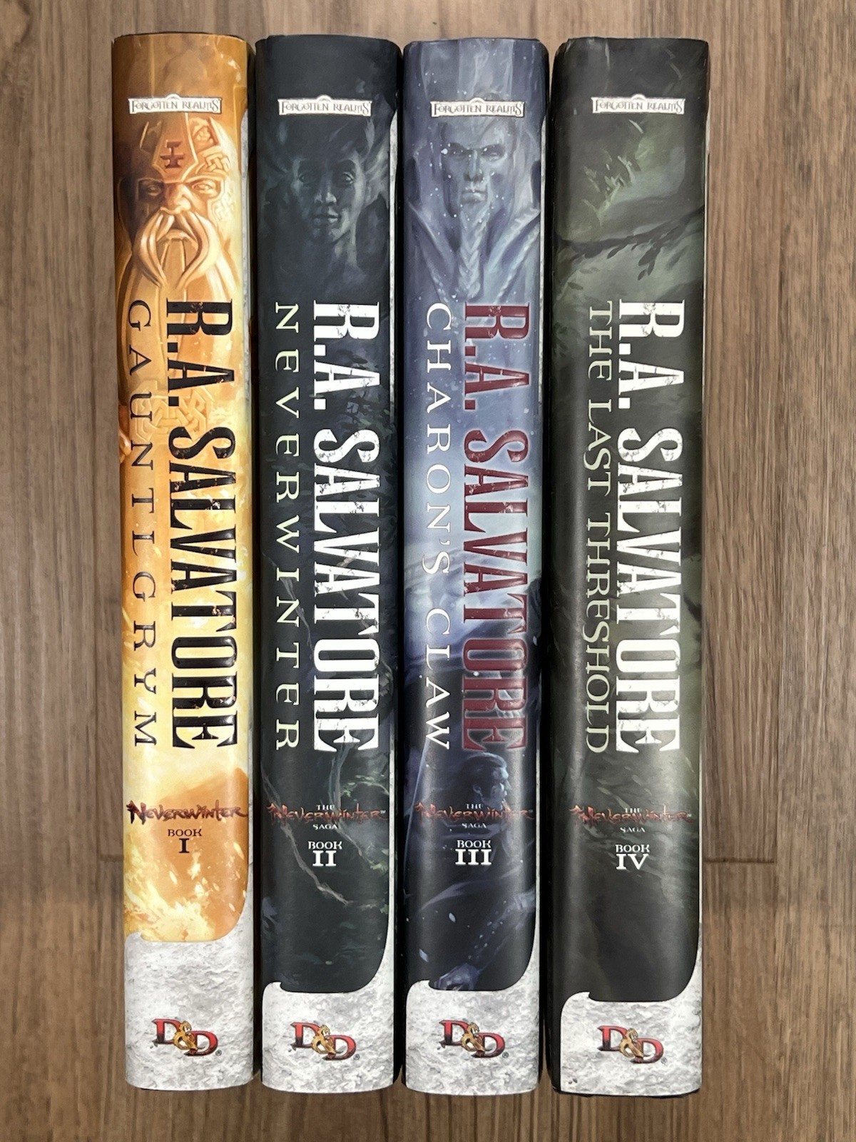 Forgotten Realms The Neverwinter Saga R.A. Salvatore Book 1-4 D&D Hardcover