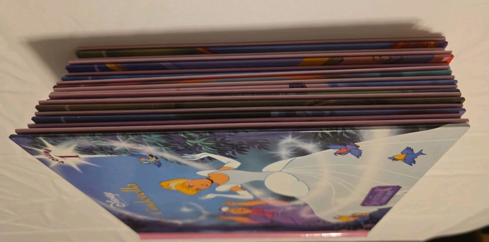 Disney Princess Story Books Library Lot 11 Book Set