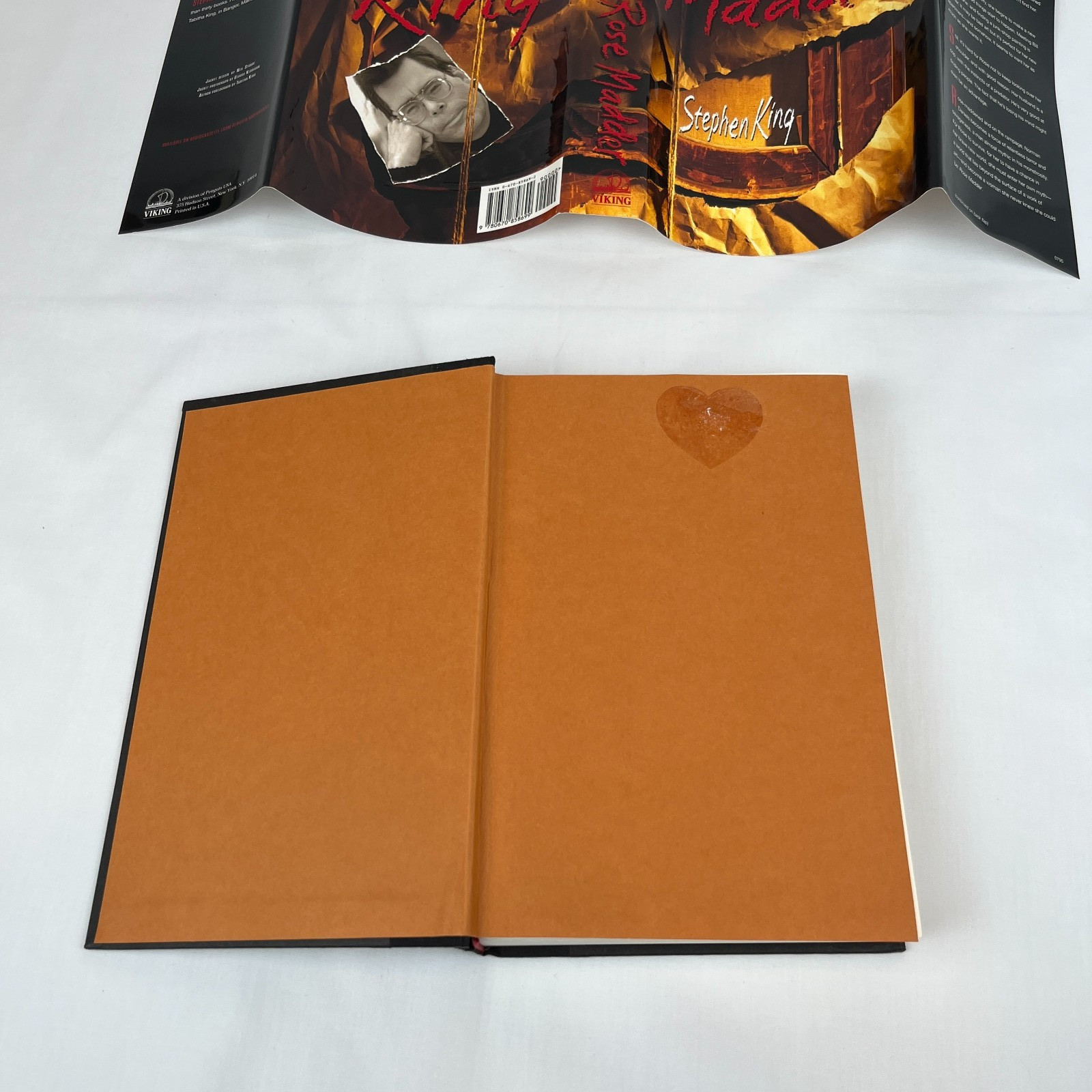 Stephen King Rose Madder 1995 1st Edition 1st Printing Viking Hardcover DJ