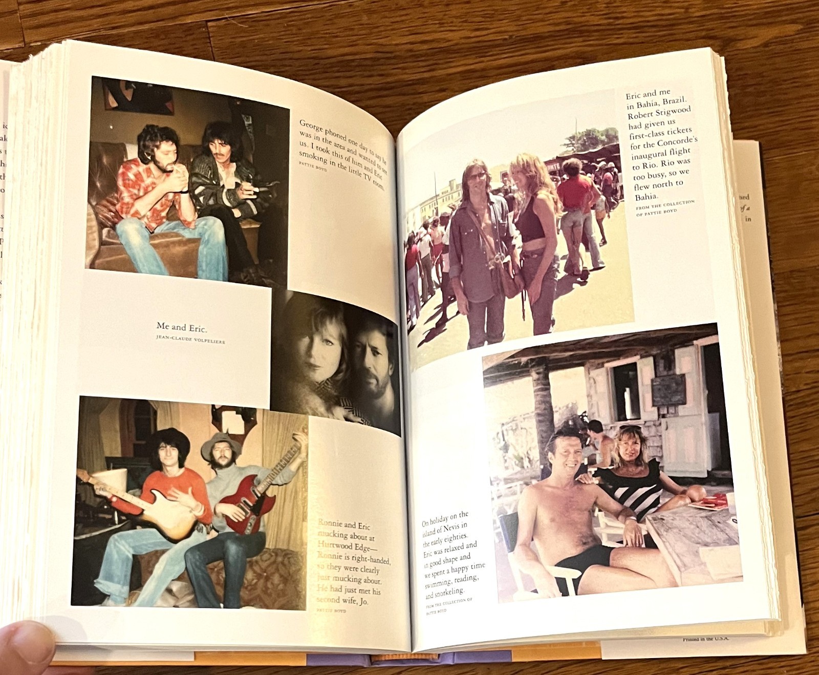 WONDERFUL TONIGHT-George Harrison, Eric Clapton, & Me-PATTIE BOYD-New 1st HC DJ!