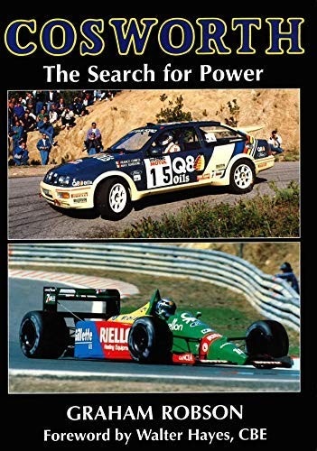 COSWORTH THE SEARCH FOR POWER By Graham Robson & Walter Hayes – Hardcover *Mint*