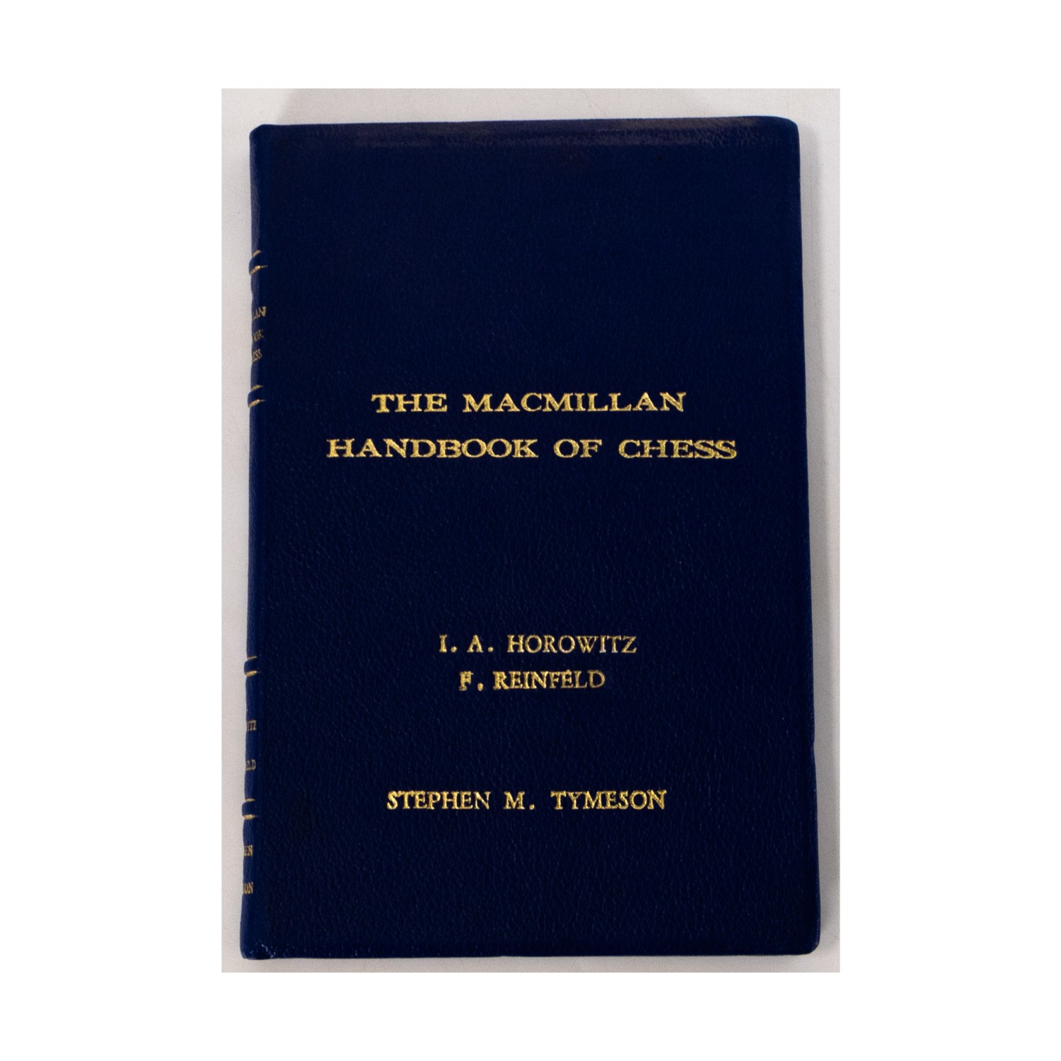 Tymeson Chess Library Macmillian Handbook of Chess VG