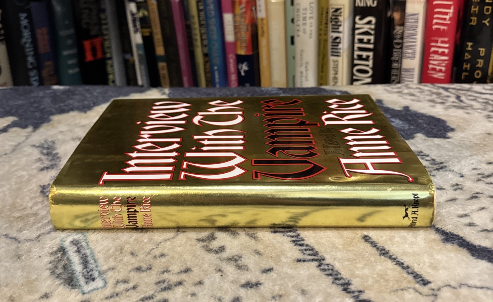 Interview with the Vampire – Anne Rice (Hardcover) Ann. Edition/2nd Print, VG