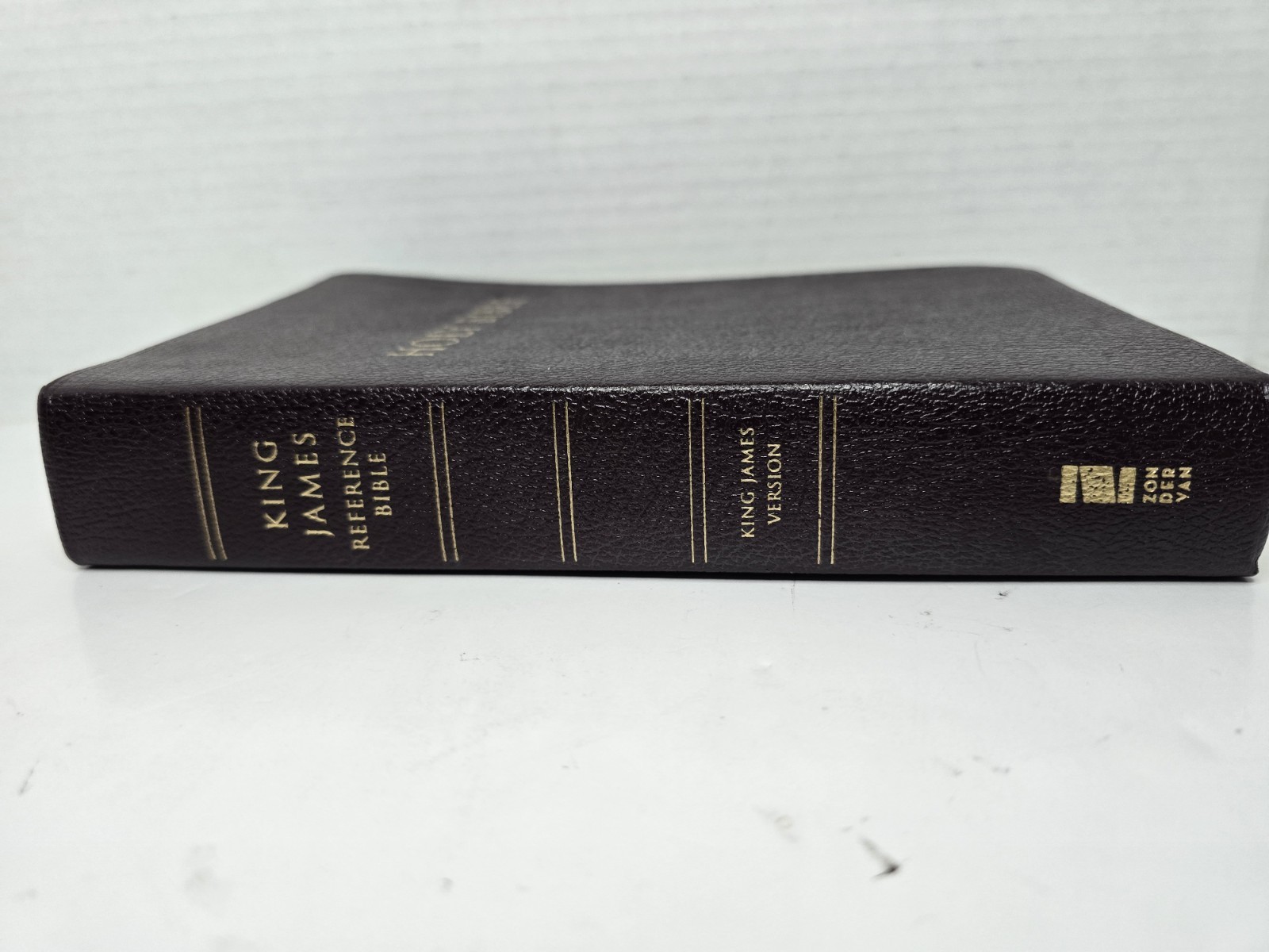 KJV Giant PRINT BIBLE Reference, BONDED LEATHER Zondervan 1994 0-310-93197-5