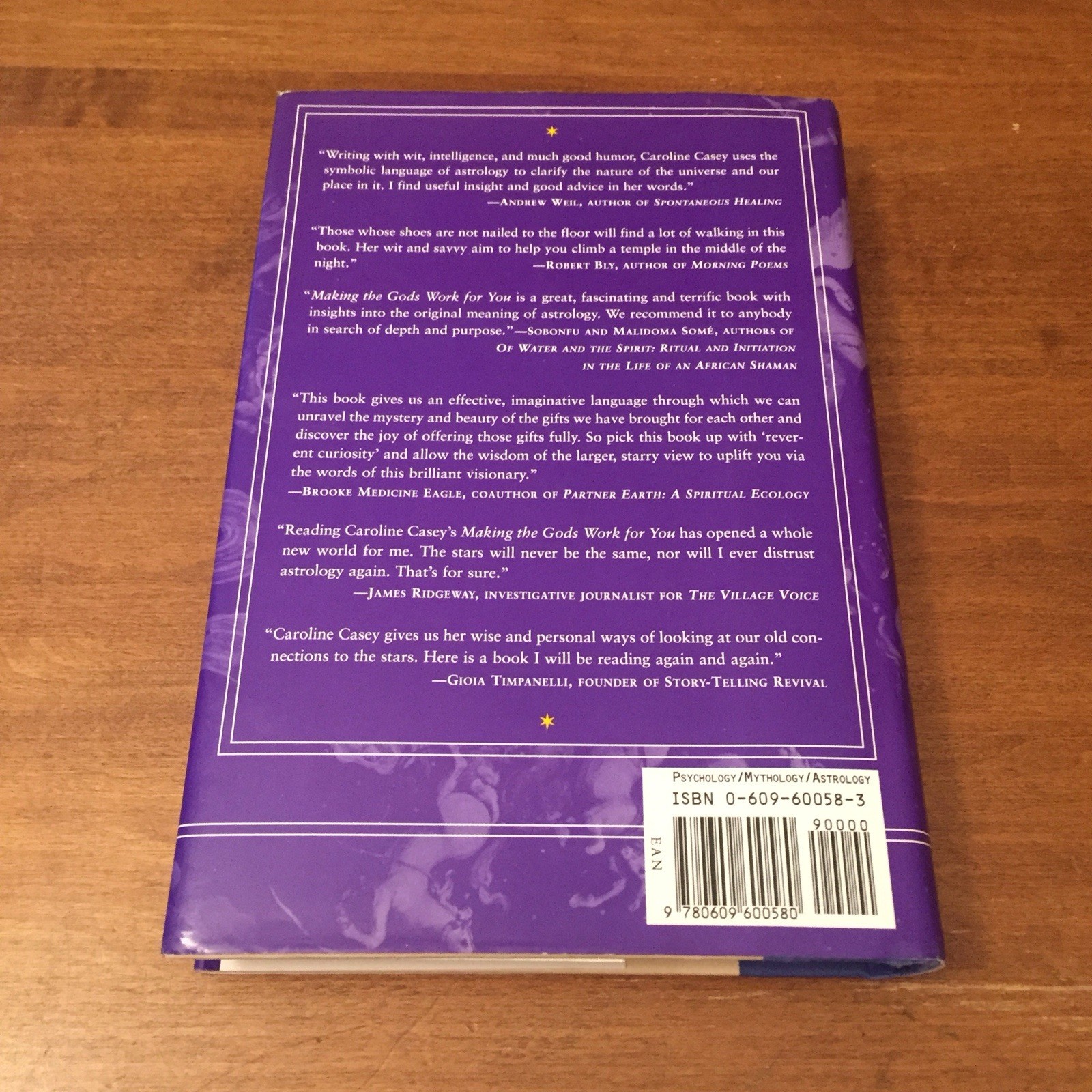Making the Gods Work for You by Caroline Casey 1998 Harmony 1st Ed HBDJ Good