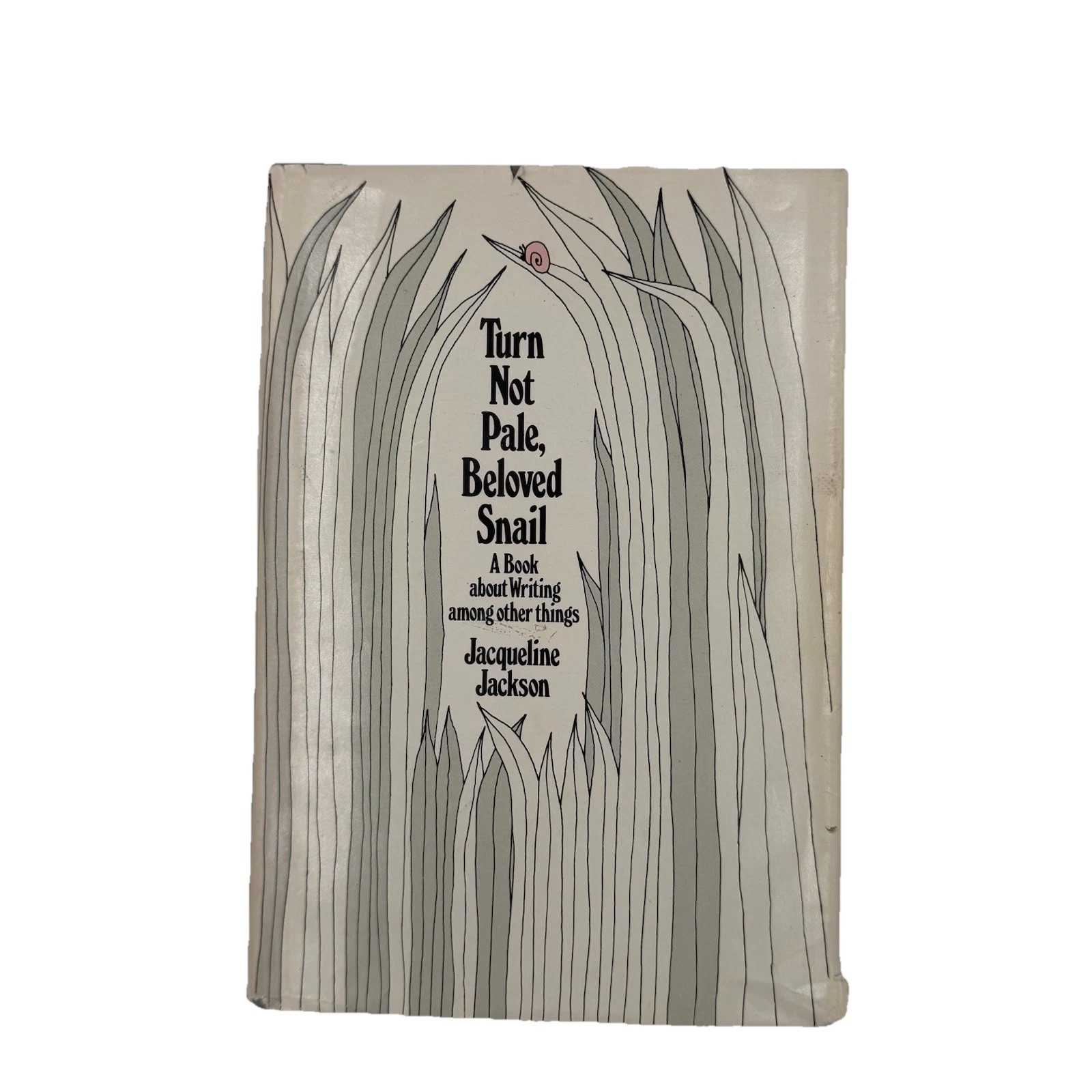 Turn Not Pale Beloved Snail Jacqueline Jackson 1974 Hardcover DJ 2nd Printing