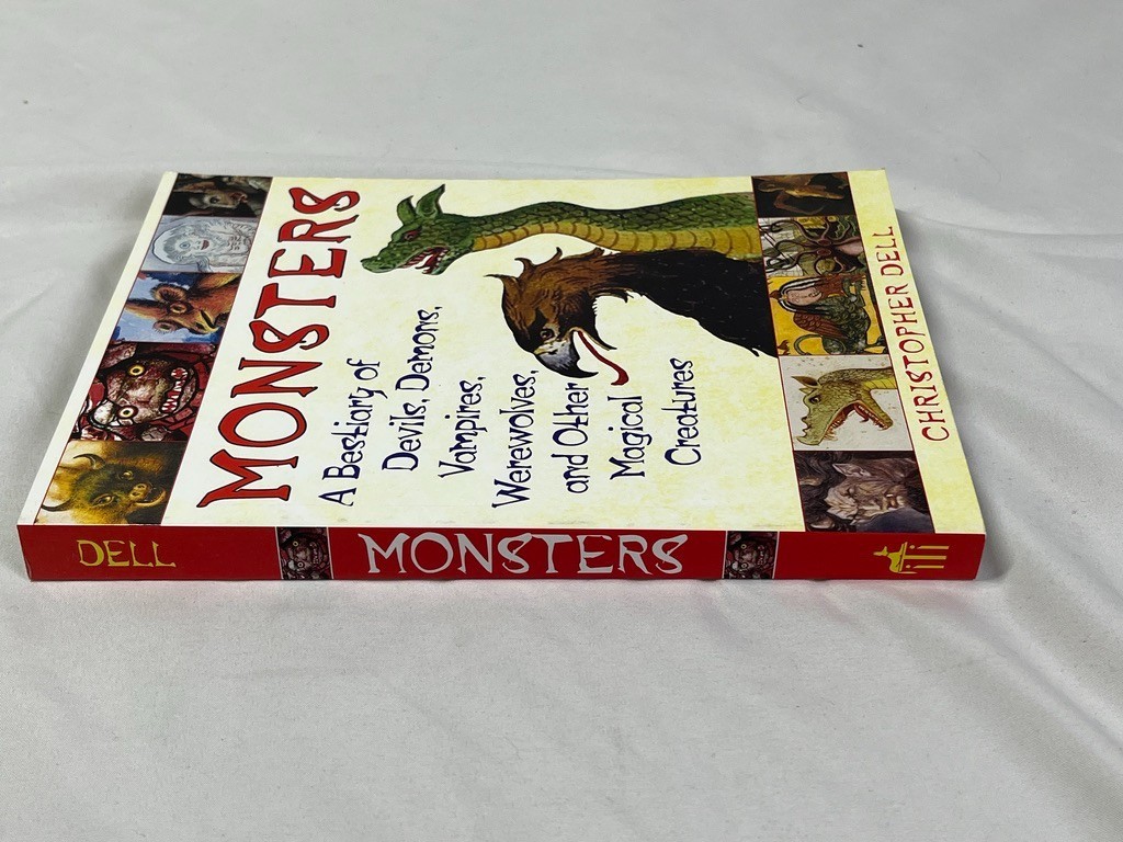 MONSTERS Bestiary Devils Demons Vampires Werewolves Christopher Dell PB Art