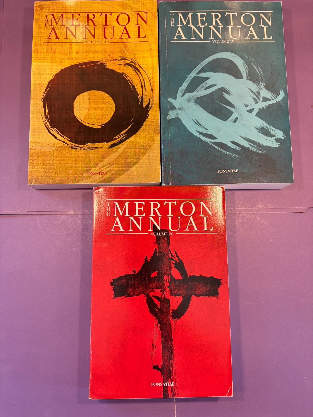 THREE The Merton Annual Books Volumes 18 19 20 2005 2006 2007 PPB Fons Vitae