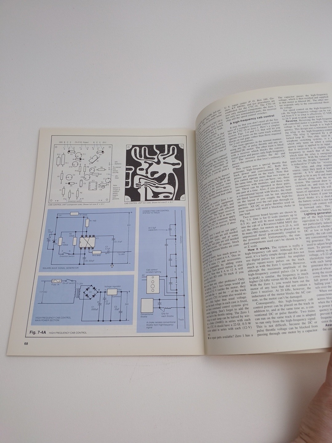 34 New Electronic Projects for Model Railroaders By Peter J. Thorne 1986 Book