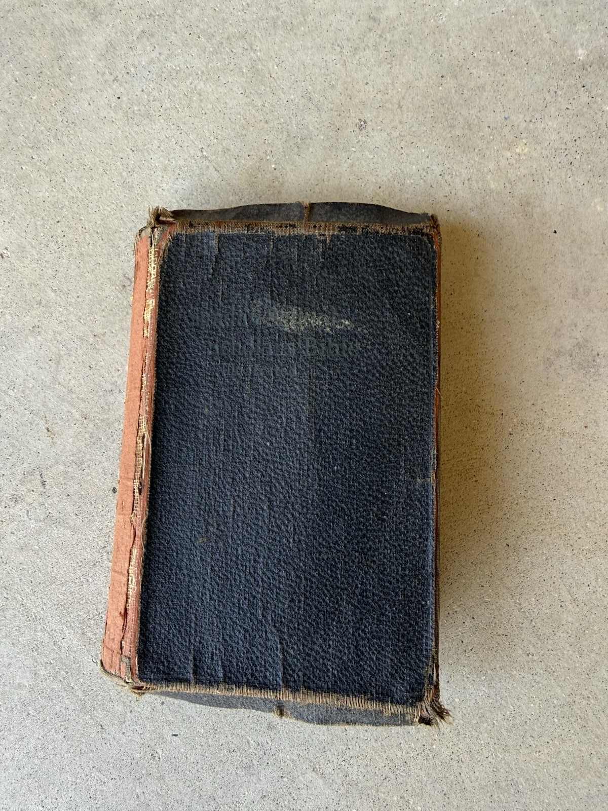 Antique Holy Bible Holman KJV Leather Pronouncing Edition Illustrated 1900s
