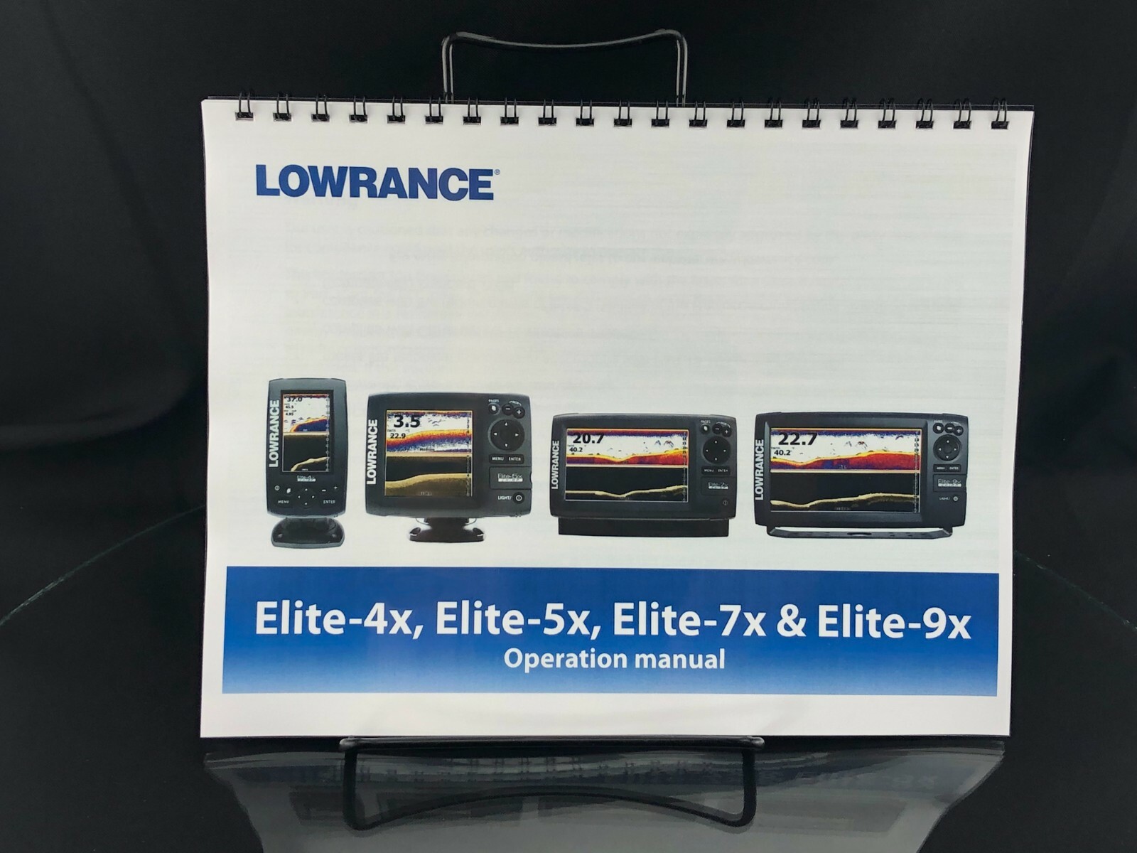 Lowrance Navico Elite 4x Elite 5x Elite 7x Elite 9x Operator Manual Instructions
