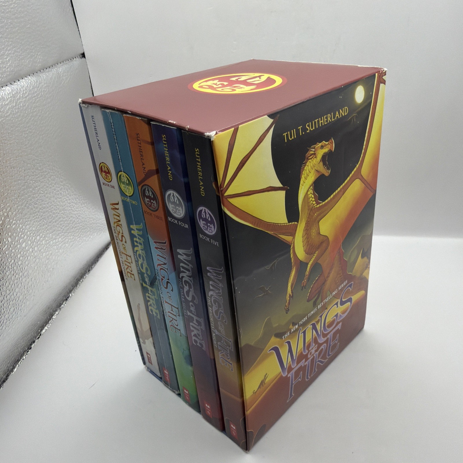 Wings of Fire Boxset, Books 1-5 See Pics