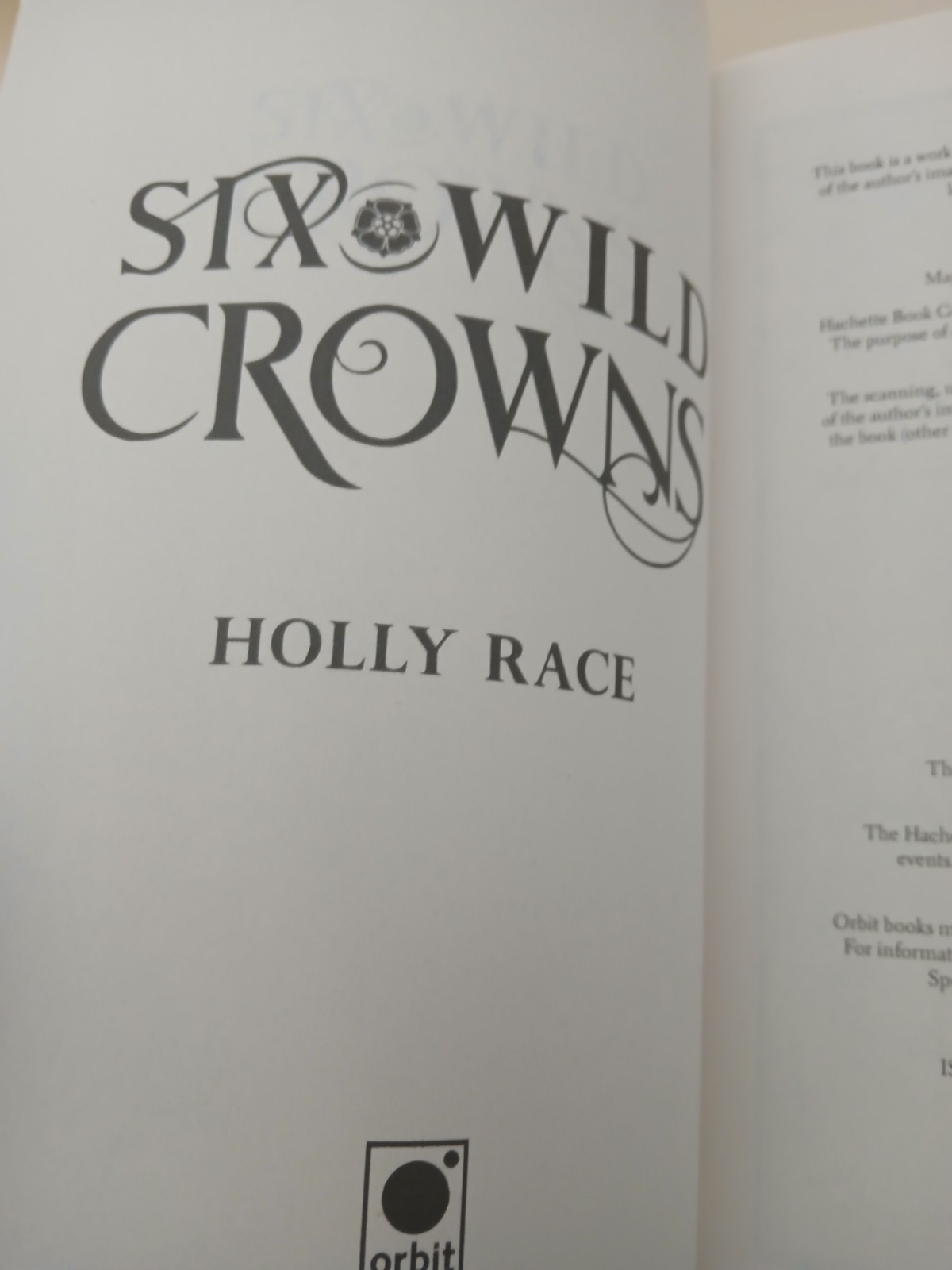 Six Wild Crowns by Holly Race (2026, Trade Paperback)