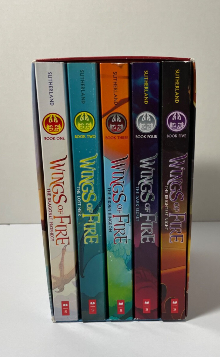 Wings of Fire Box Set Books 1-5 Tui T. Sutherland