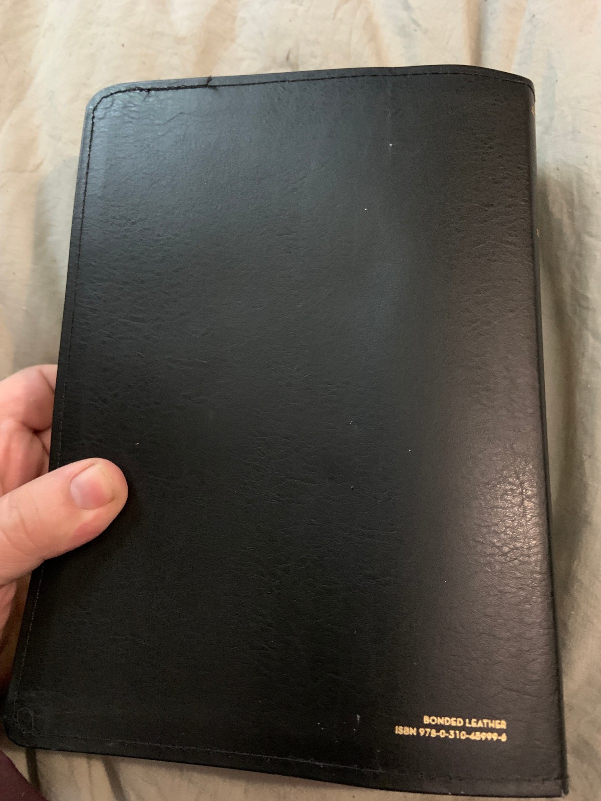 Thompson Chain Reference Bible – NKJV- Zondervan- Black Bonded Leather -1997