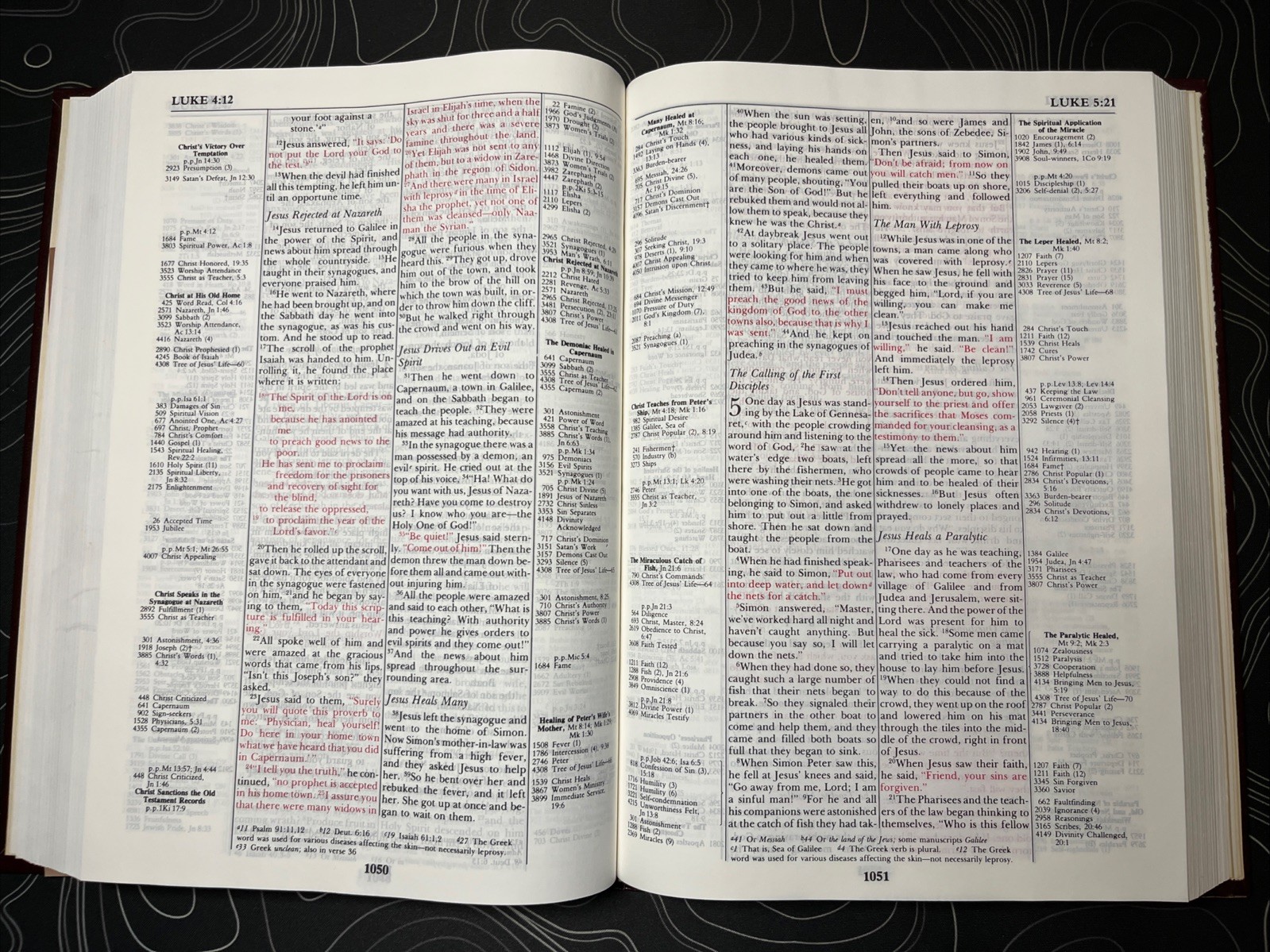 Thompson Chain Reference Bible New International Version Red Letter 1984