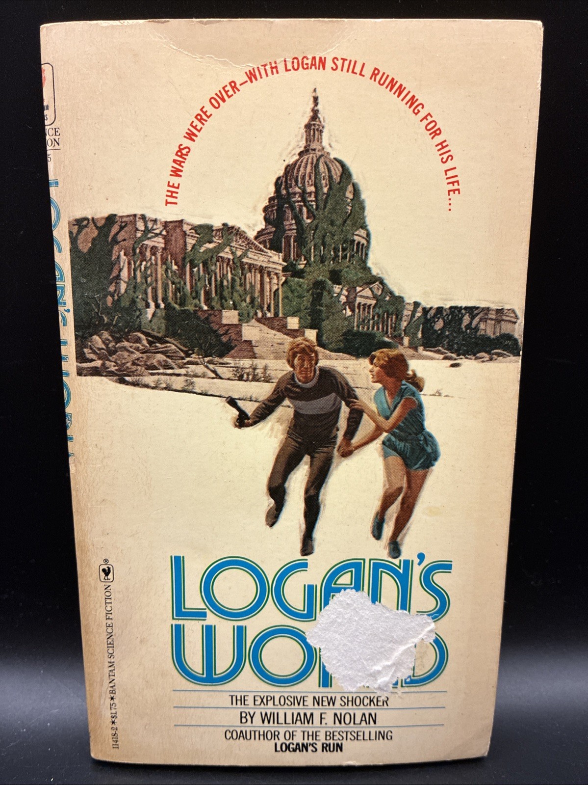 Logan’s World – Logan’s Run Sequel Novel – William F. Nolan – Bantam – 1977 Vtg
