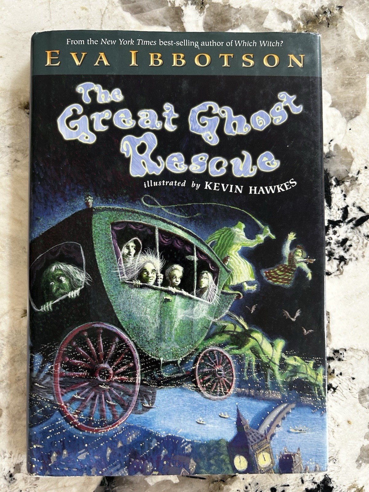 The Great Ghost Rescue by Eva Ibbotson, Kevin Hawkes hardcover 1st edtion