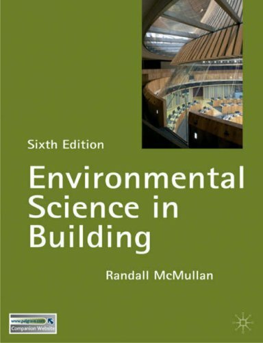 Environmental Science in Building (Building & Surveying) By Rand