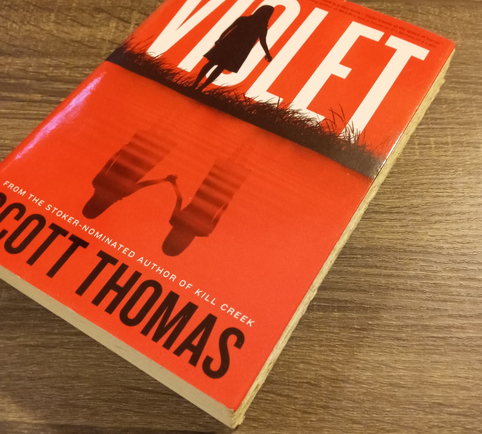 Violet by Scott Thomas, Trade Paperback Original, 1st Edition Very Good