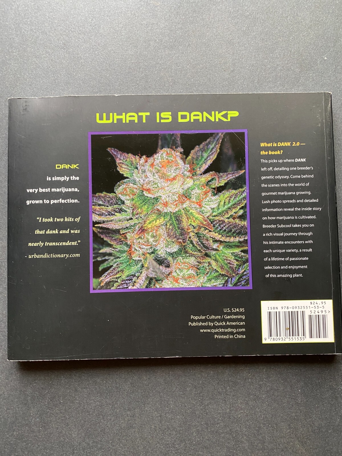 2011 – Dank 2.0 – Subcool – Illustrated – Popular Culture – Gardening Marijuana