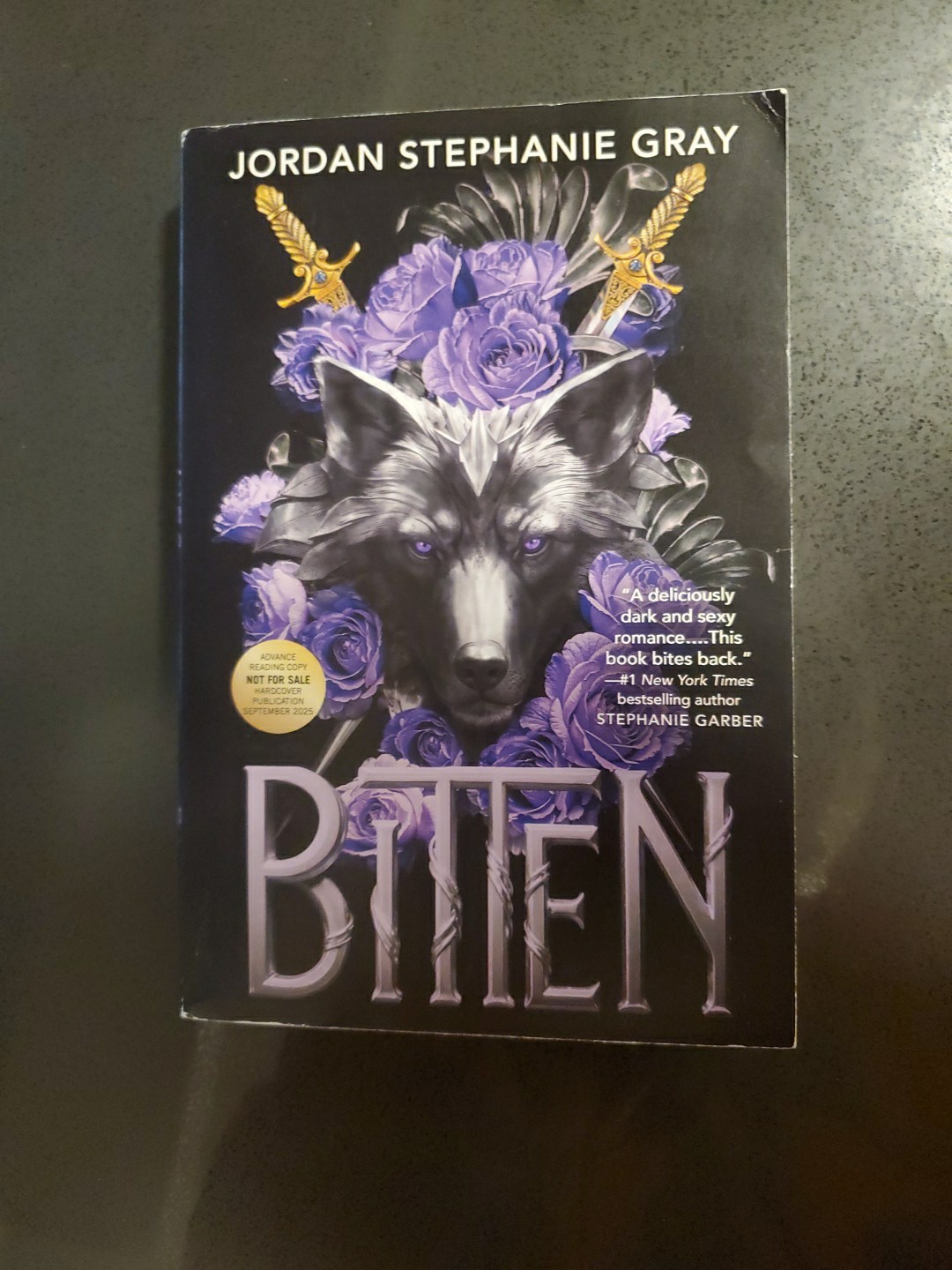 ARC Bitten by Jordan Stephanie Gray (ADVANCE READING COPY/UNCORRECTED PROOF)