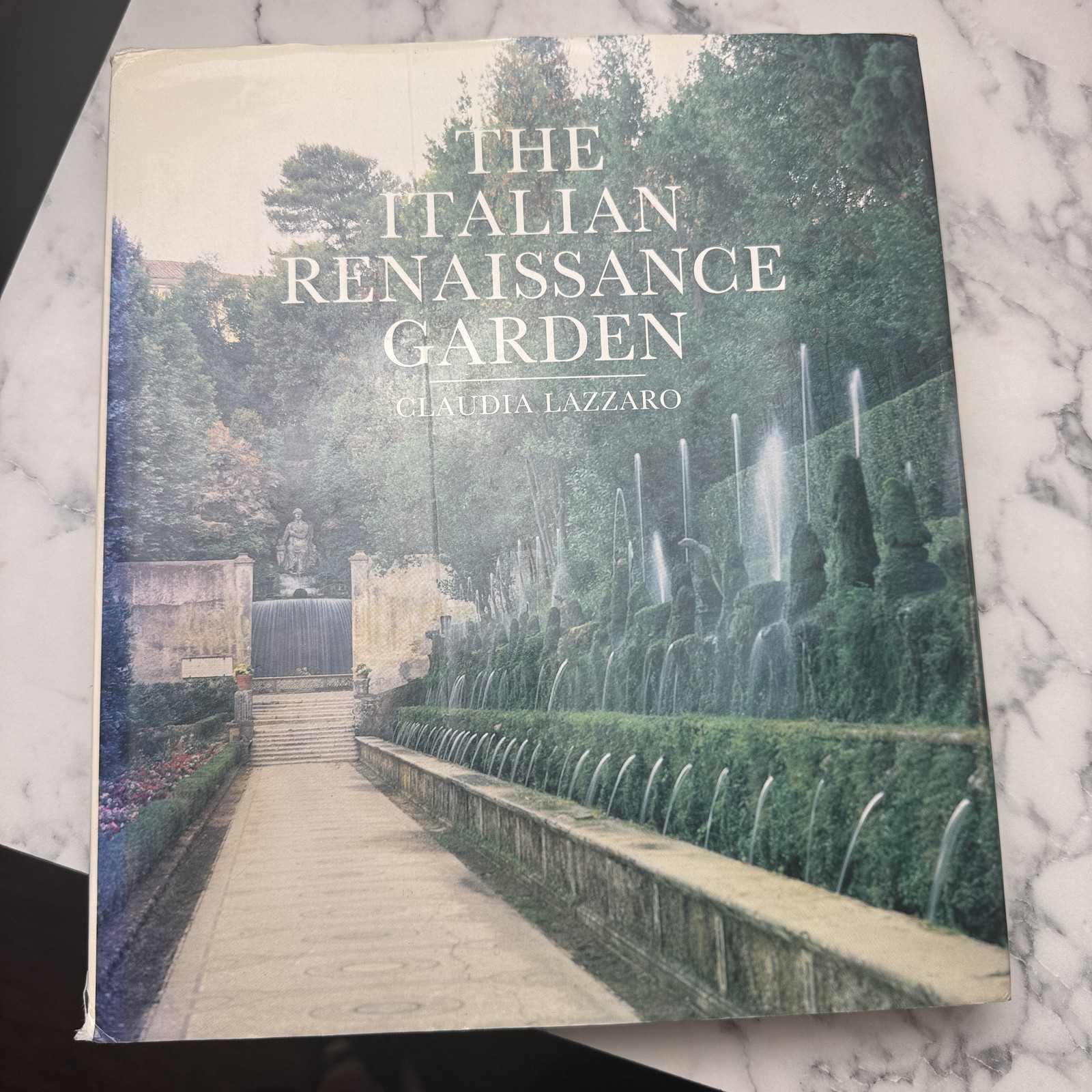 Italian Renaissance Garden Lazzaro Yale 1990 HC Design History Planting Italy