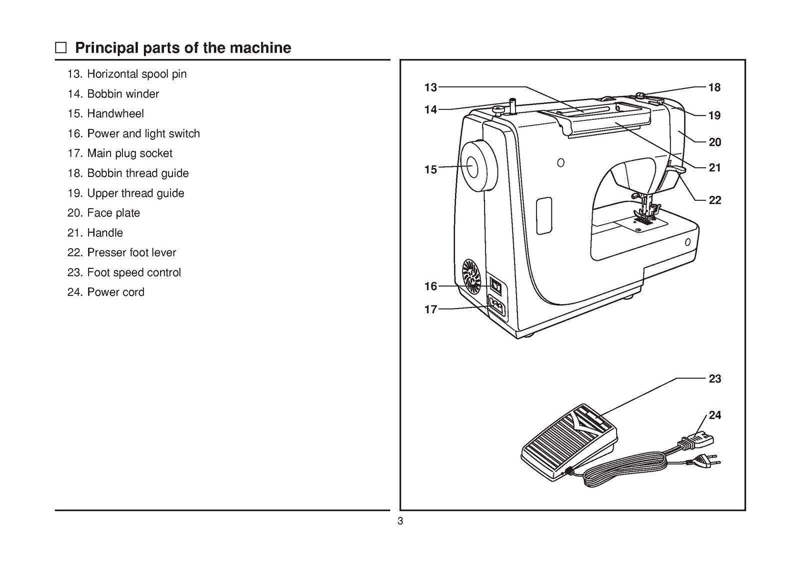 SINGER 1507 Sewing Machine User Manual Operation Guide [WIRE BINDING UPGRADE]
