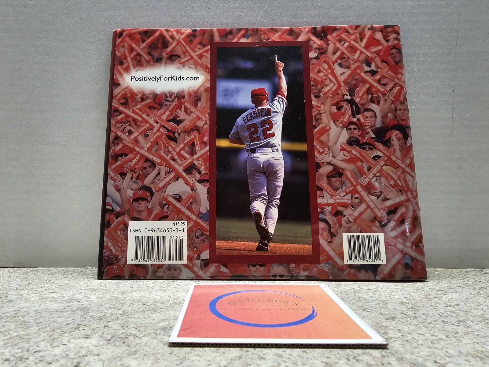 David Eckstein Los Angeles Angels MLB Have Heart Book By Greg Brown