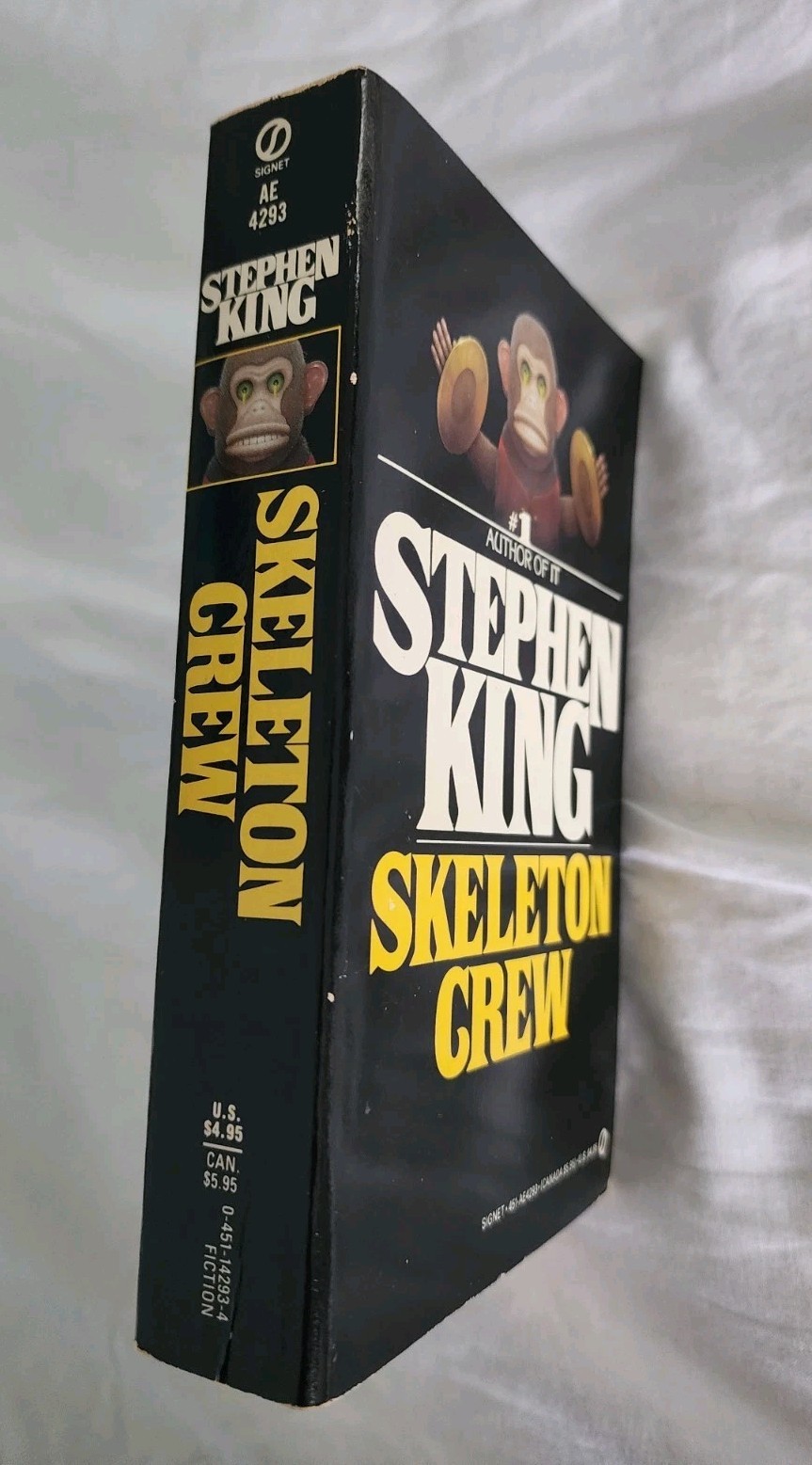 Stephen King – “Skeleton Crew” Vintage Signet Paperback Book 1986 VG Cond!