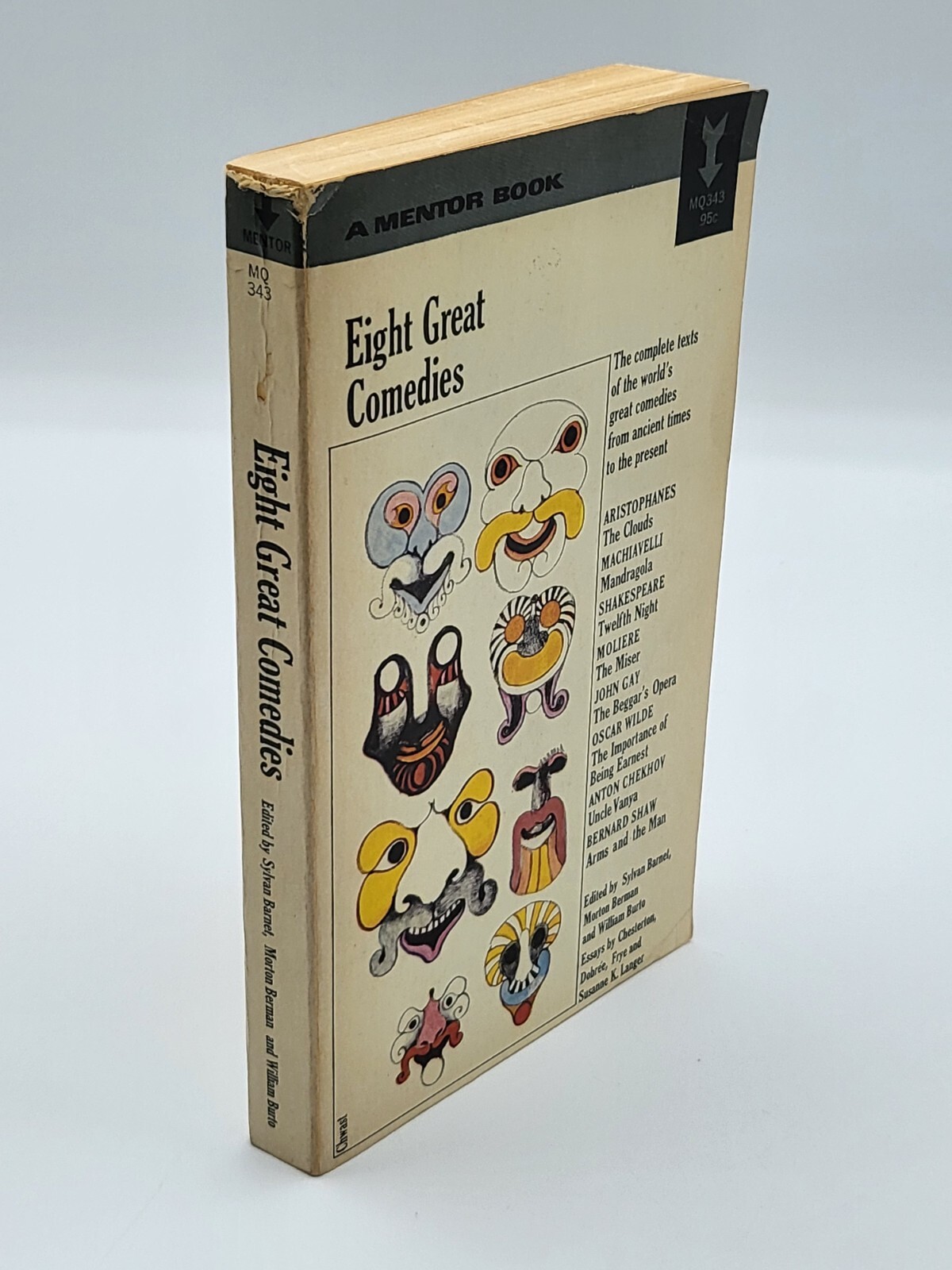 Eight Great Comedies, A Mentor Book, New American Library