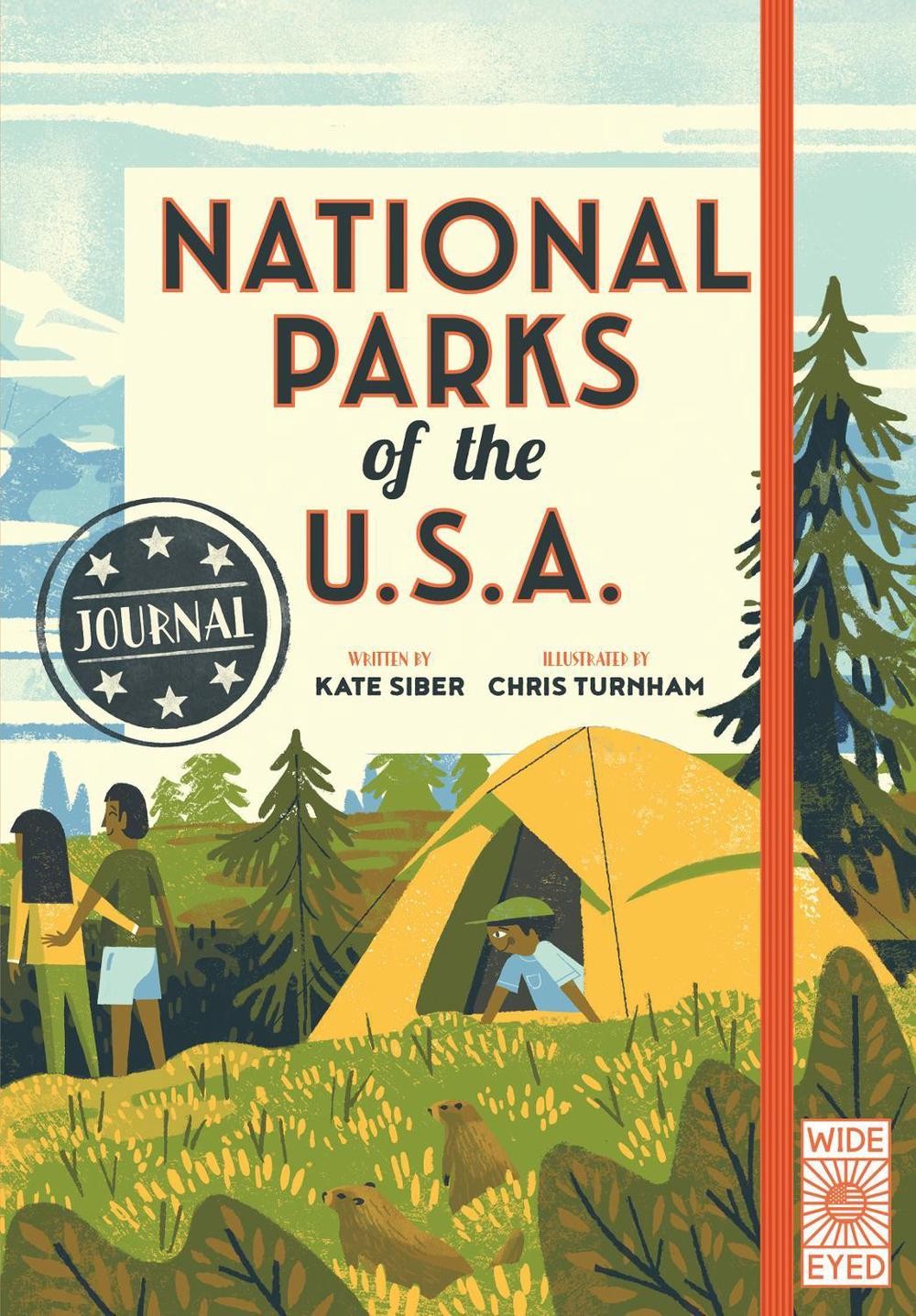 National Parks of the USA Journal by Kate Siber Hardcover Book