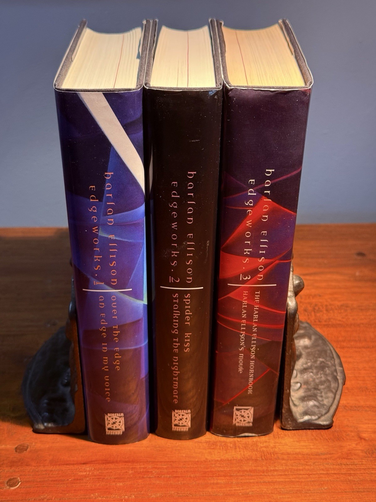 Edgeworks Vol. 1, 2 & 3 by Harlan Ellison First Edition HC Book Lot Rare OOP SF