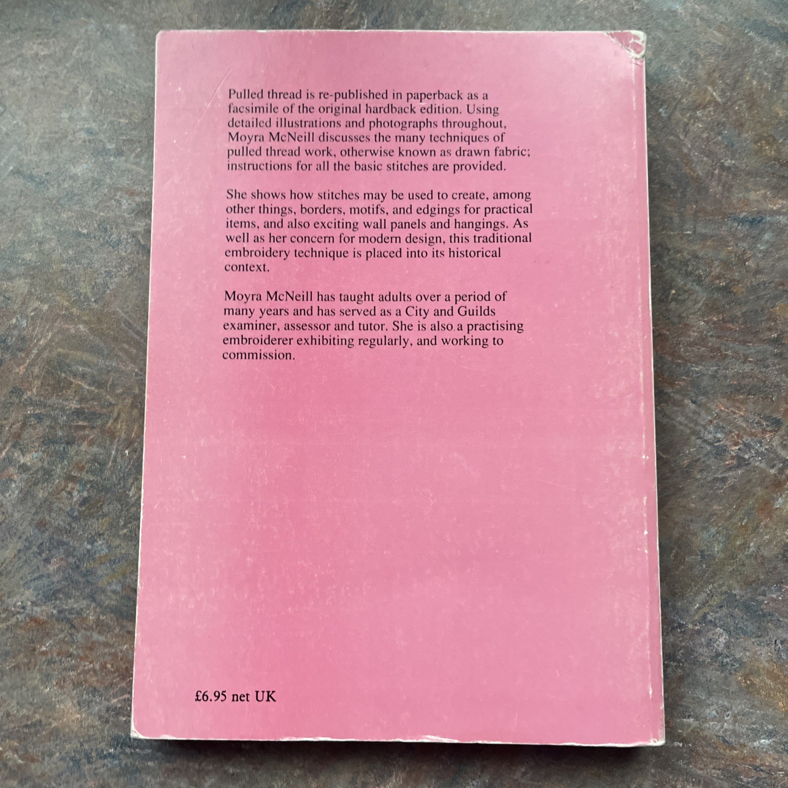 Pulled Thread by Moyra McNeill – 1988 Paperback ***Signed by Author*** Free Ship