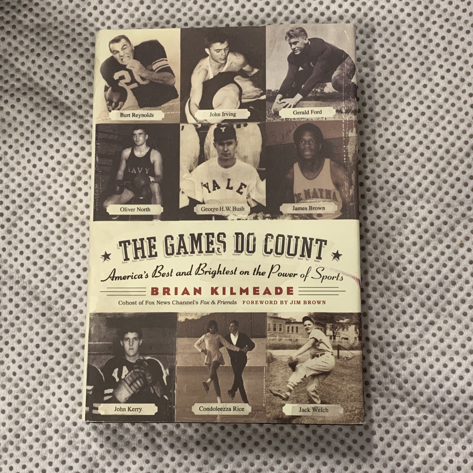 SIGNED-THE GAMES DO COUNT : America’s Best and Brightest on the Power of Sports