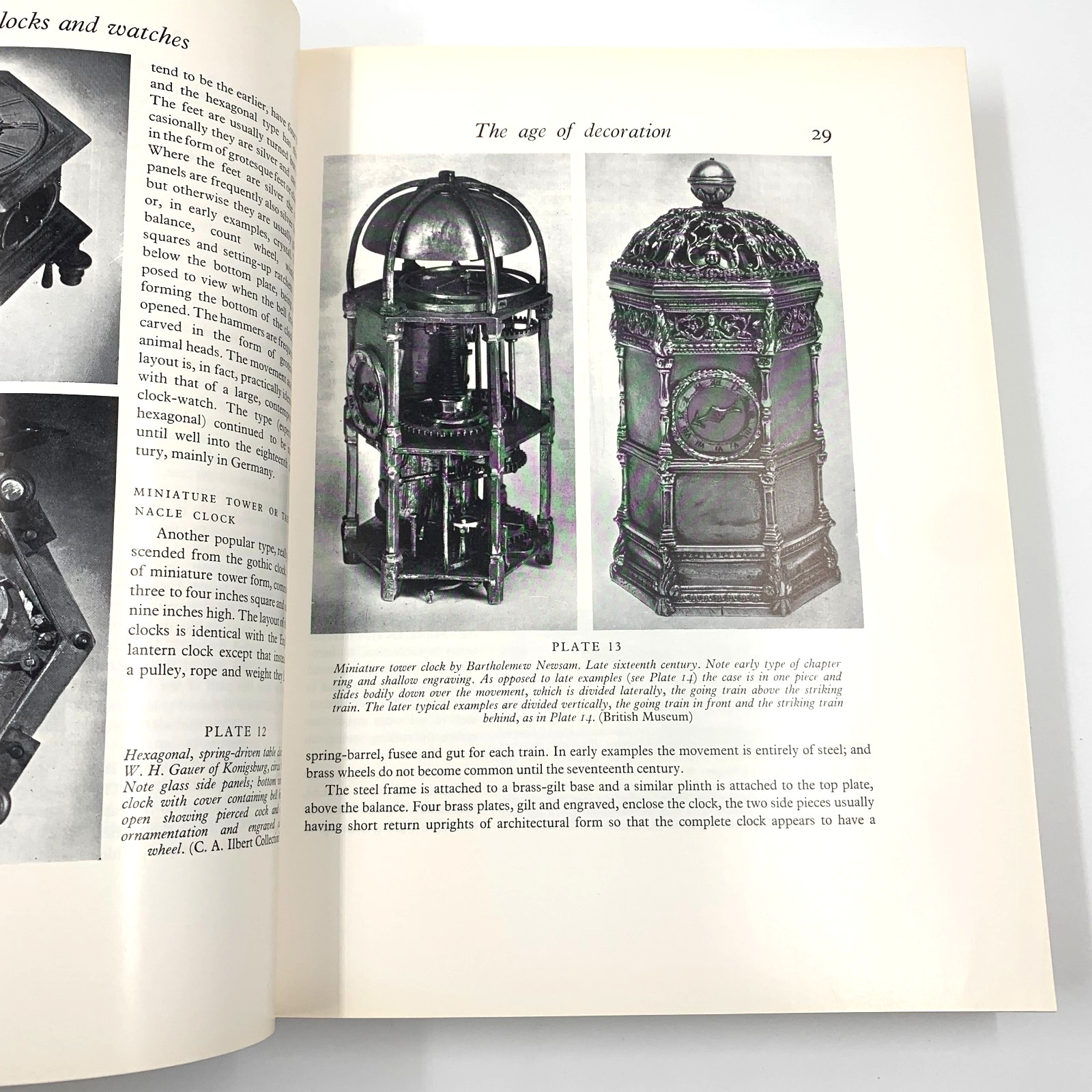 Britten’s Old Clocks and Watches and Their Makers – 7th Edition by G. H. Baillie