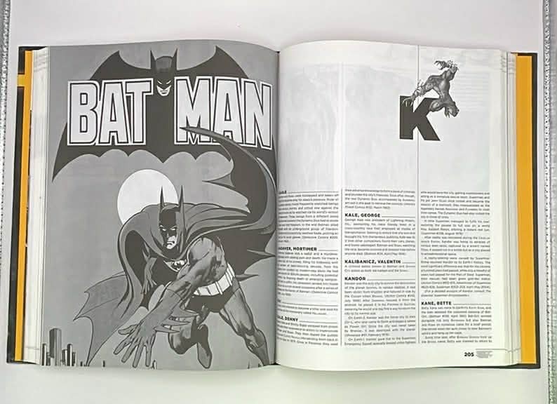 The Essential Batman Encyclopedia by Robert Greenberger Hardcover w/poster(B247)