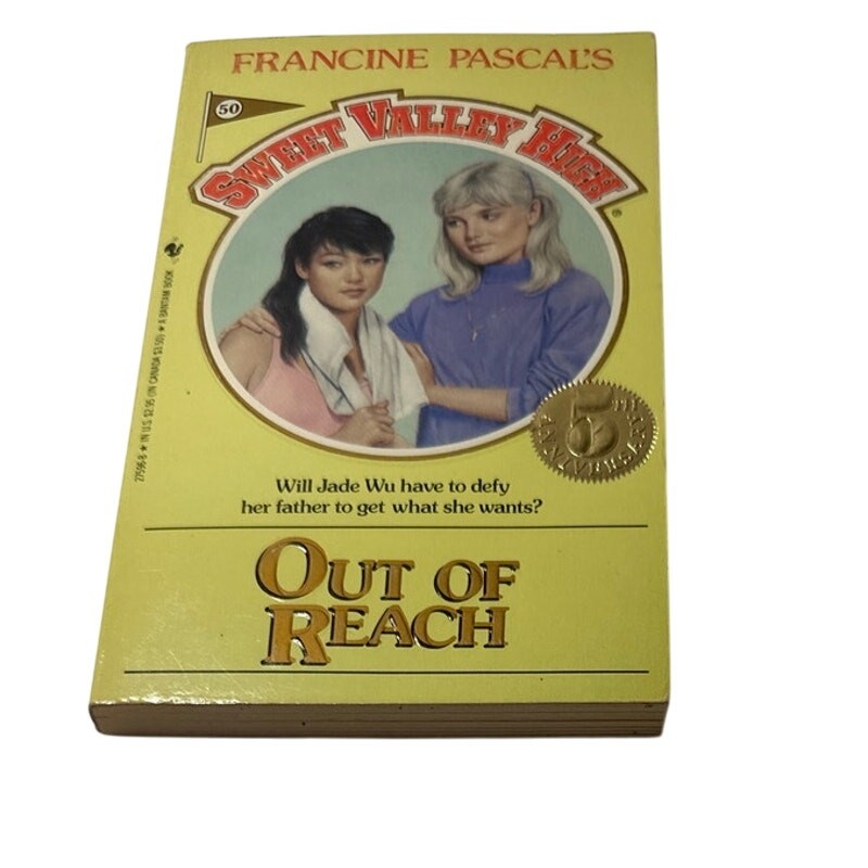 Sweet Valley High 1ST Edition First Print Book #50 Out Of Reach Vintage 1980’s