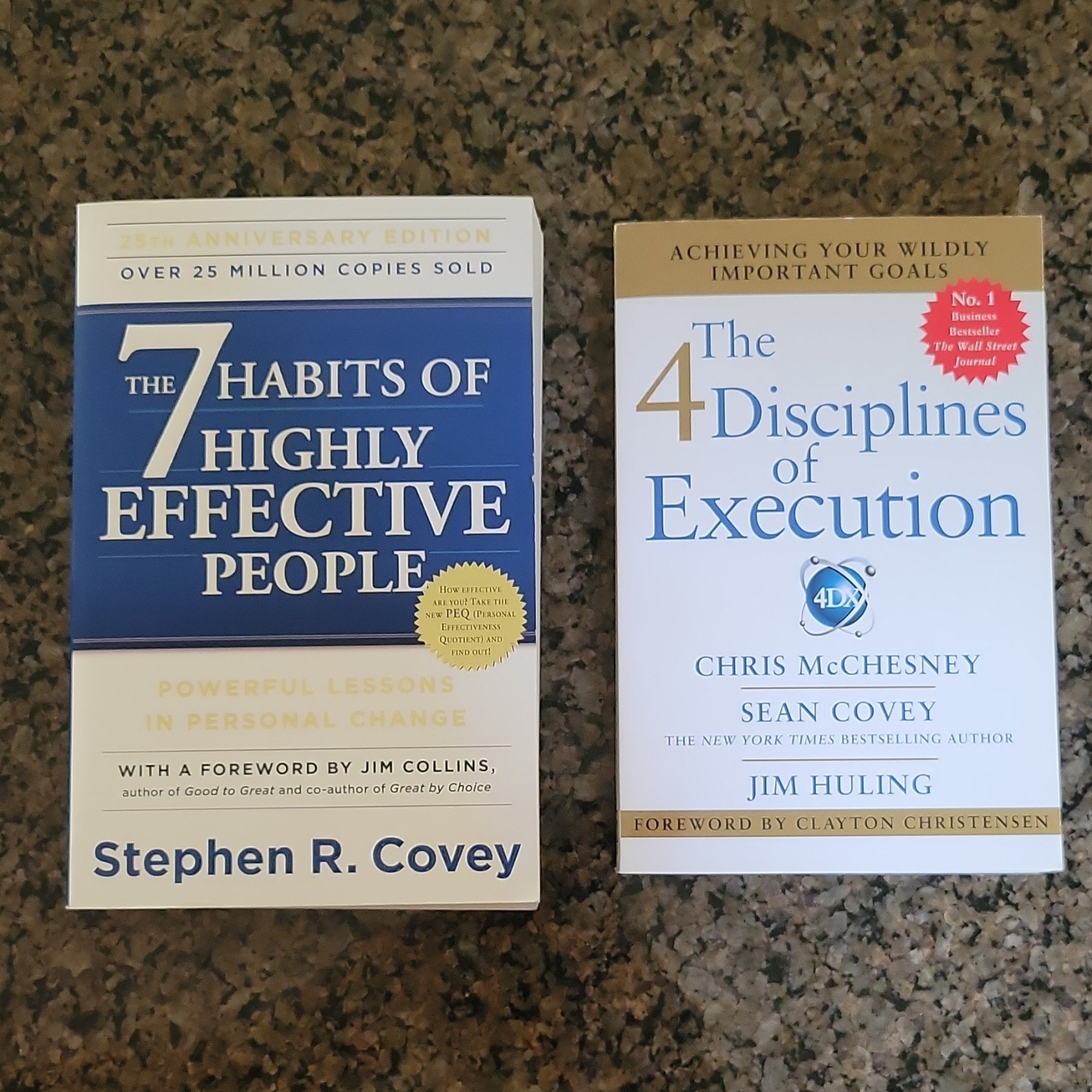 Stephen R. Covey 7 Habits & 4 Disciplines Paperback Simon & Schuster