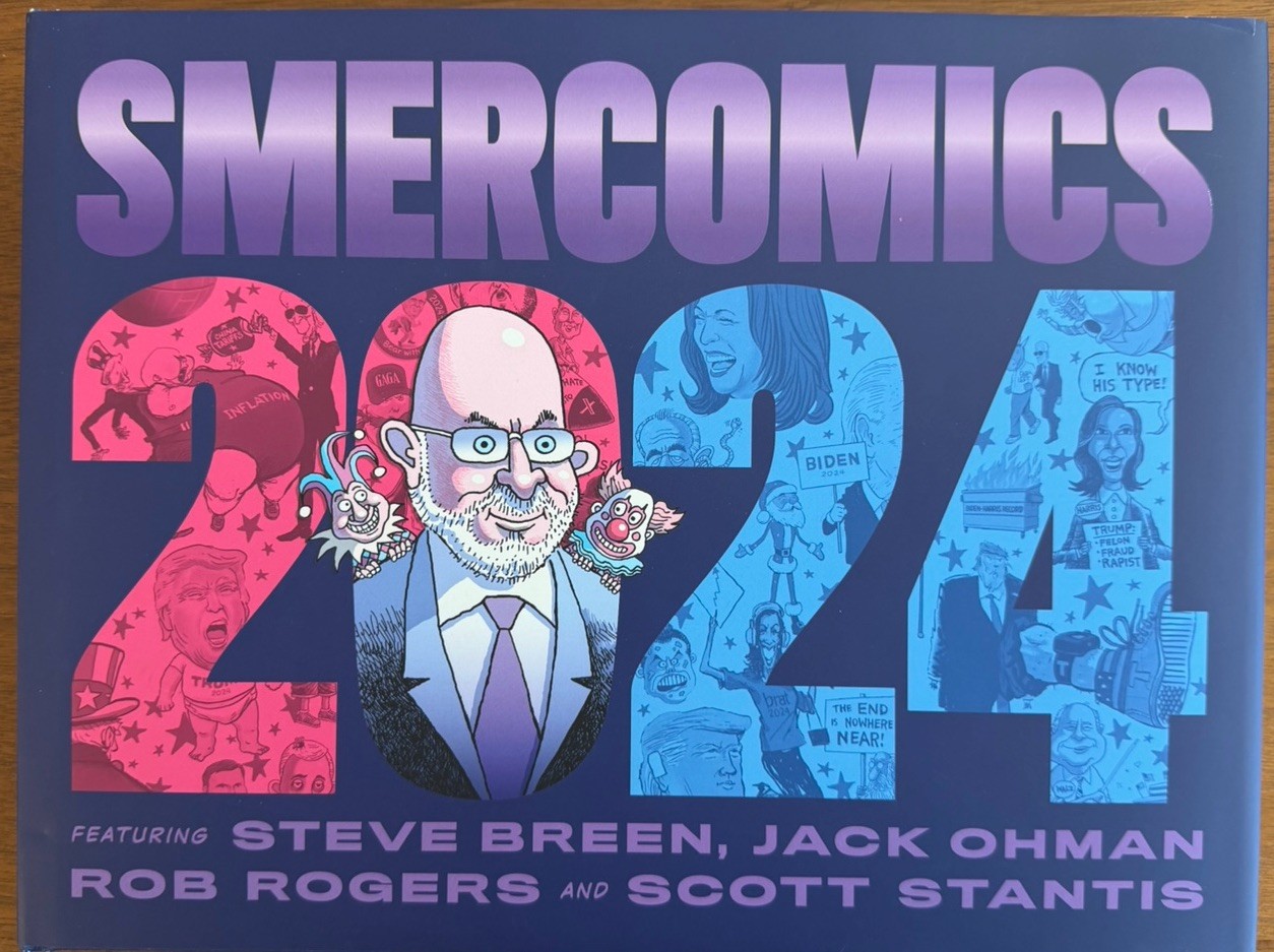 Smercomics 2024 – Limited Edition Political Cartoon HC by Michael Smerconish