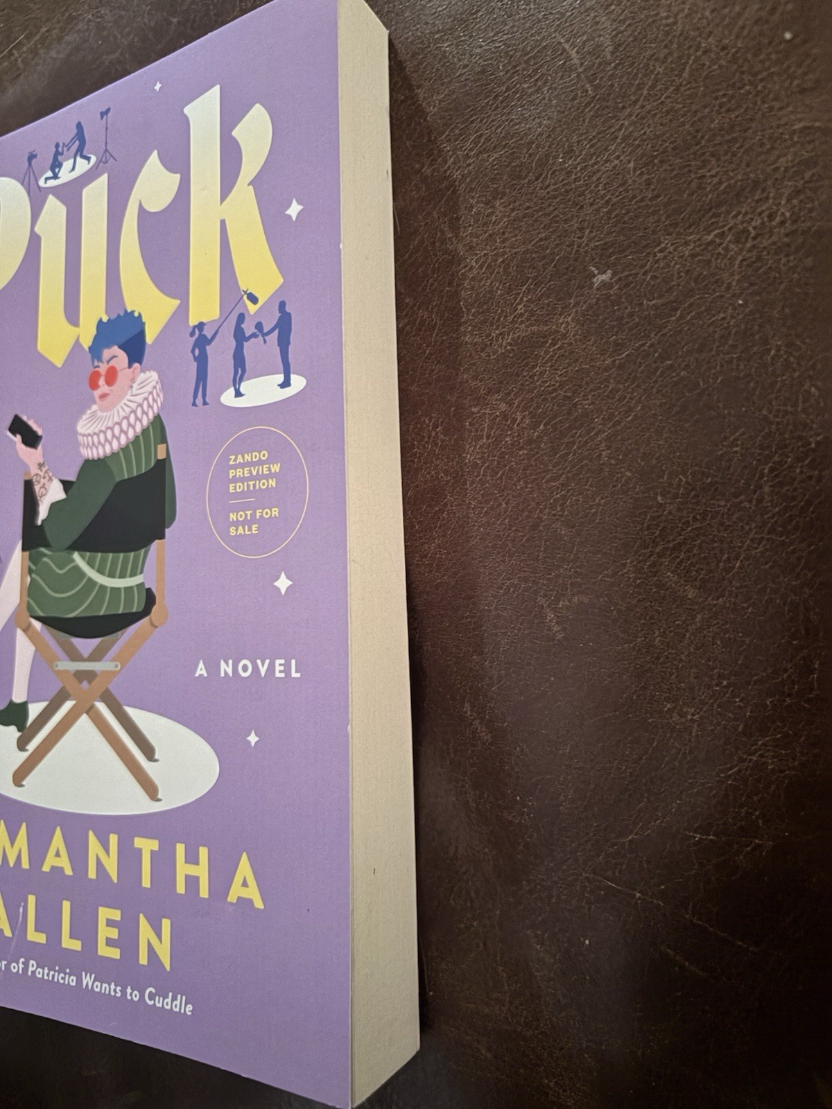 Puck by Samantha Allen New Paperback ARC Release date 6/2026
