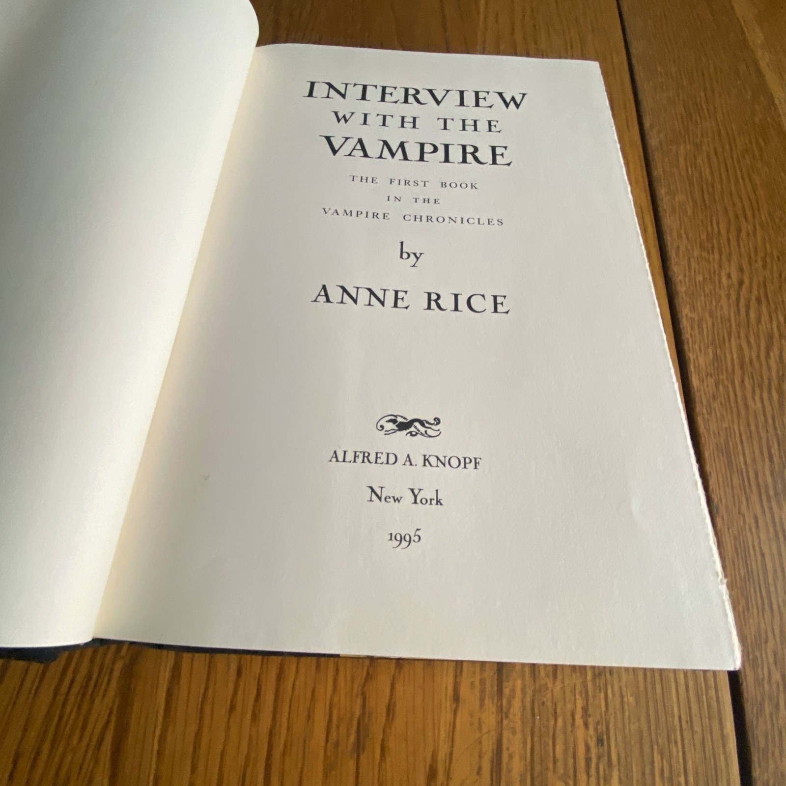 Interview With The Vampire & The Witching Hour by Anne Rice Hardcover