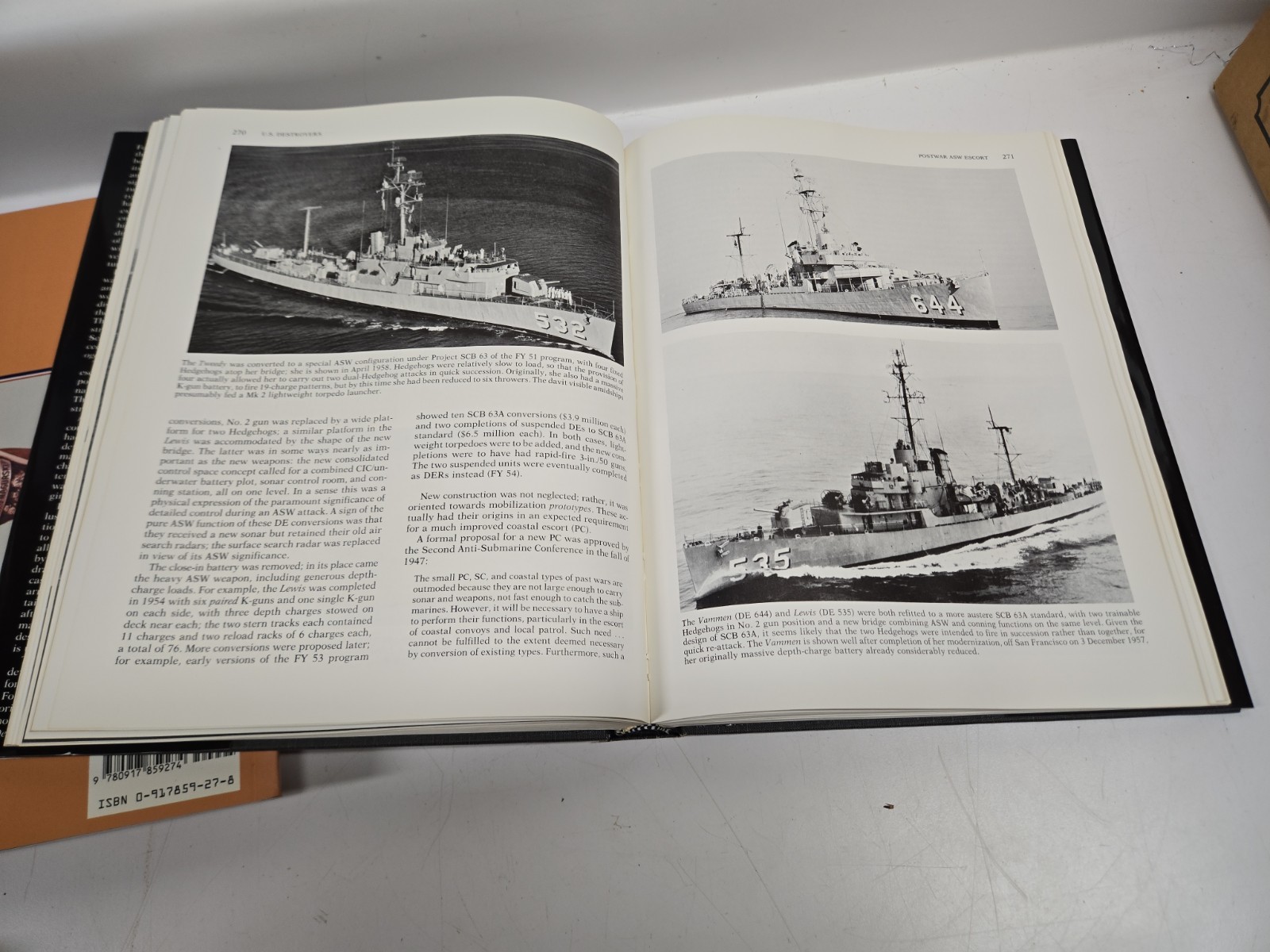 U. S. Destroyers : An Illustrated Design History by Norman Friedman (1982,…