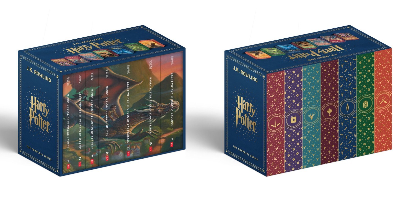 Harry Potter Paperback Book Set Books 1-7