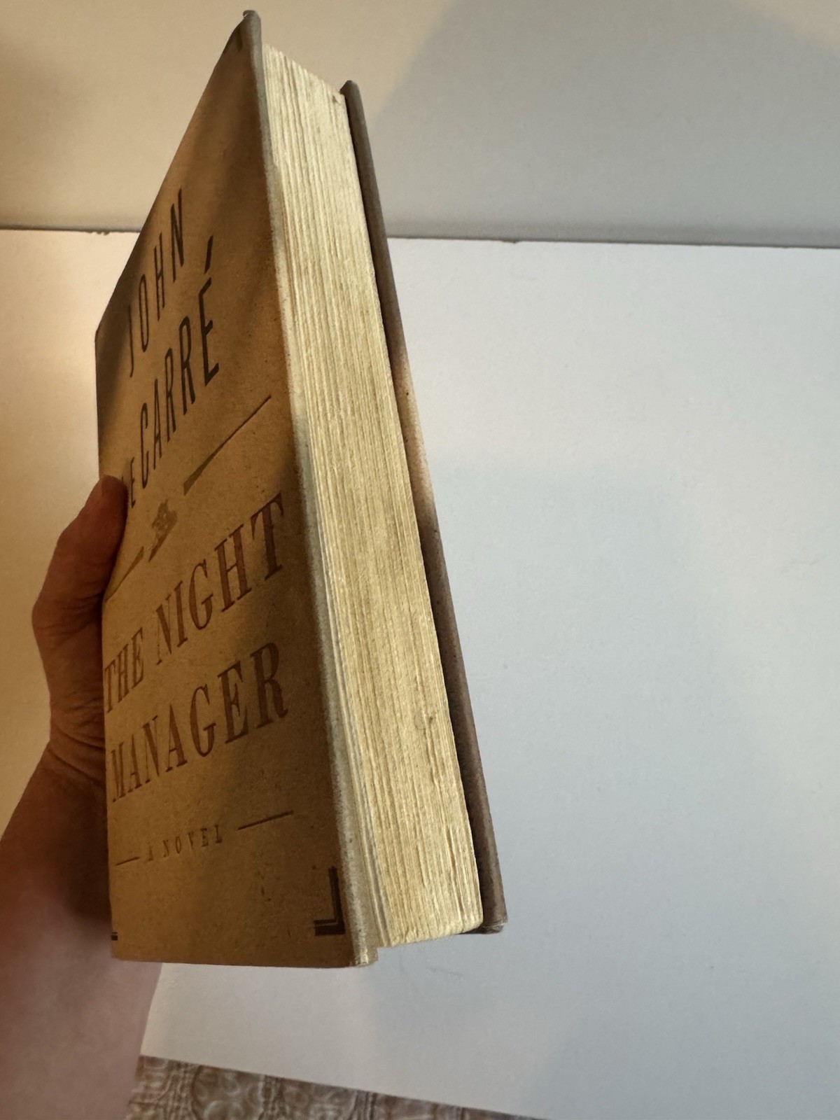The Night Manager John le Carré 1st Edition HCDJ Ex Library VG Spy Novel