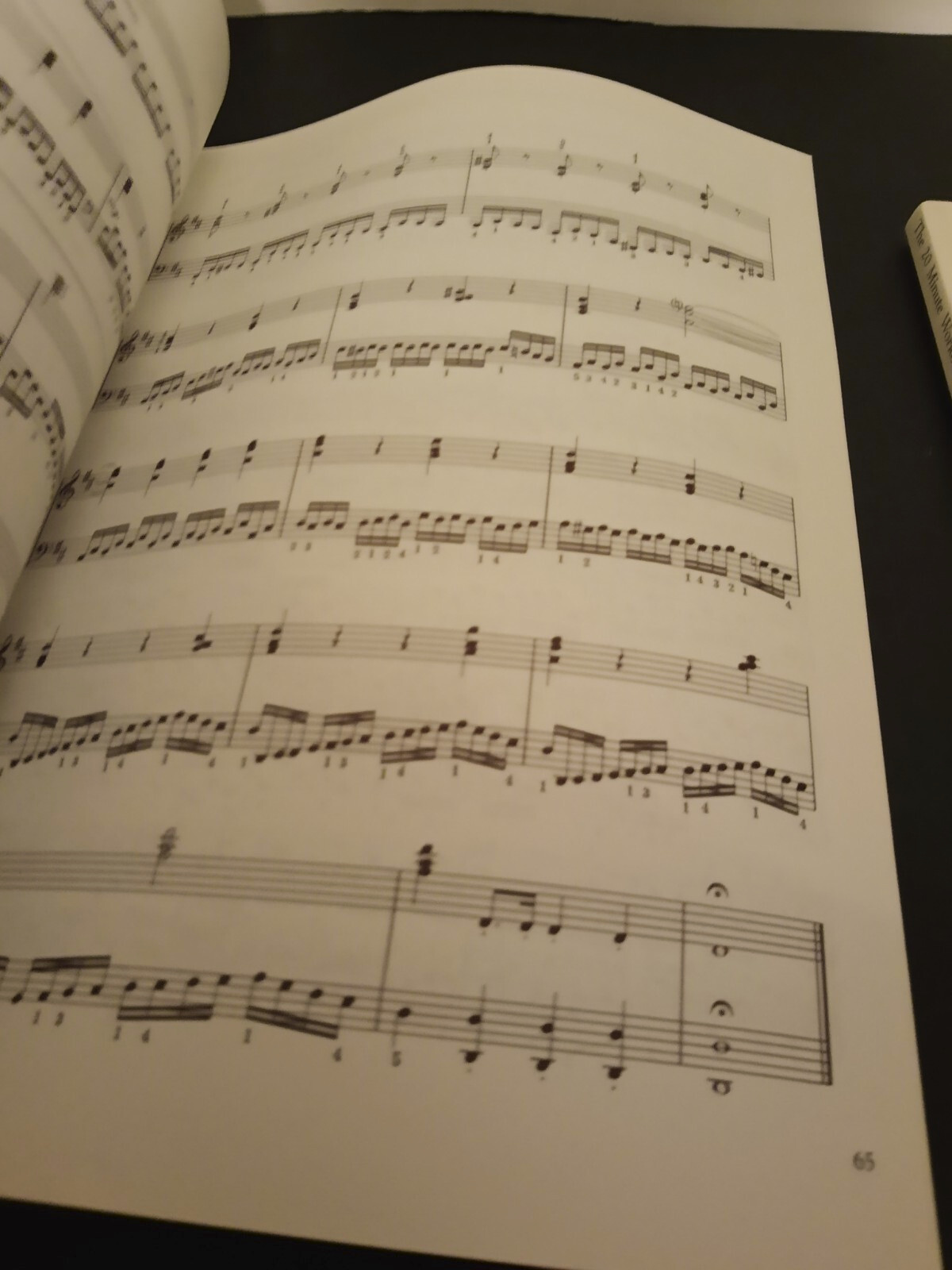 The 20-Minute Intermediate Piano Workout BOOK by Douglas Riva 248 pages.