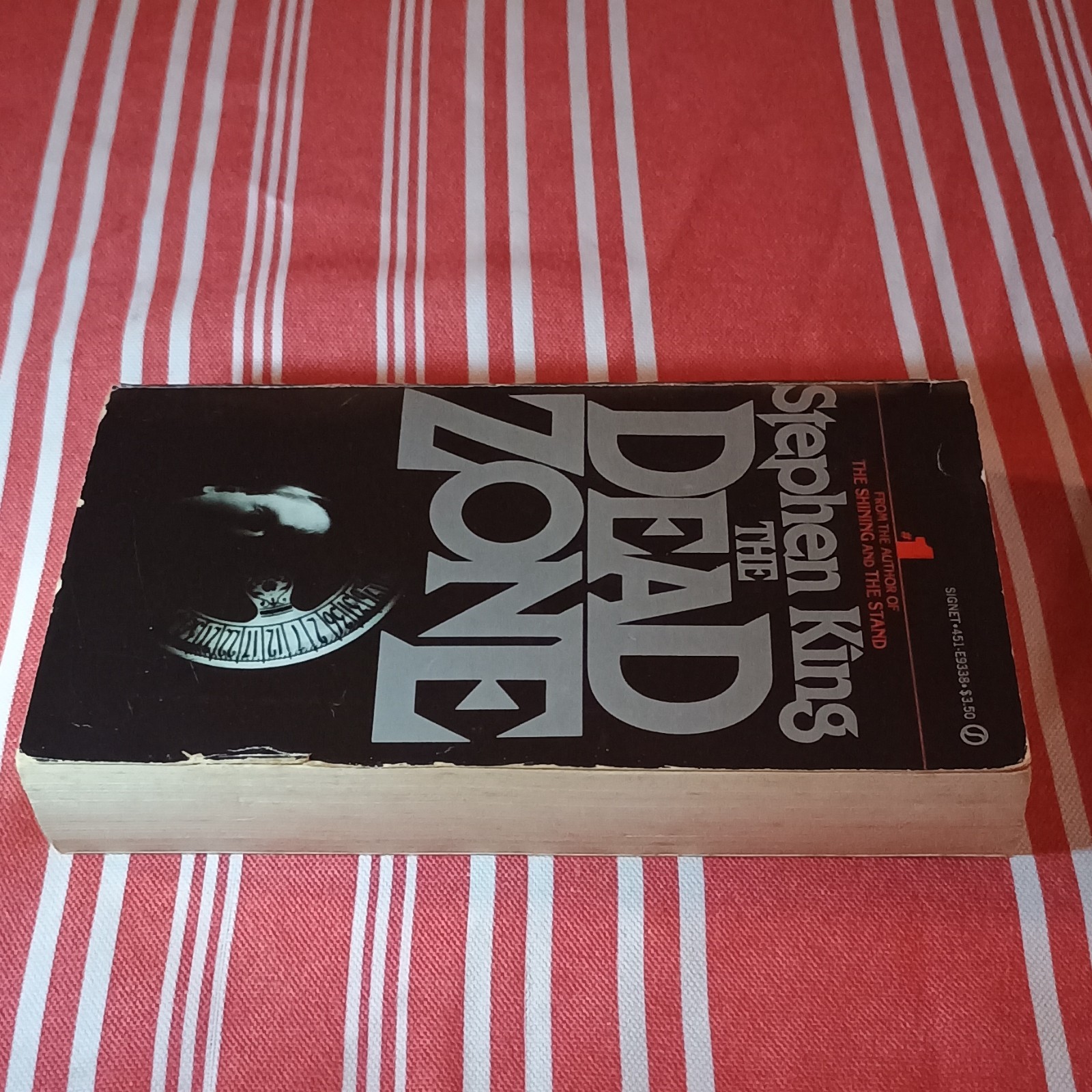 Stephen King The Dead Zone Paperback Horror New American Library 1980 1st Print