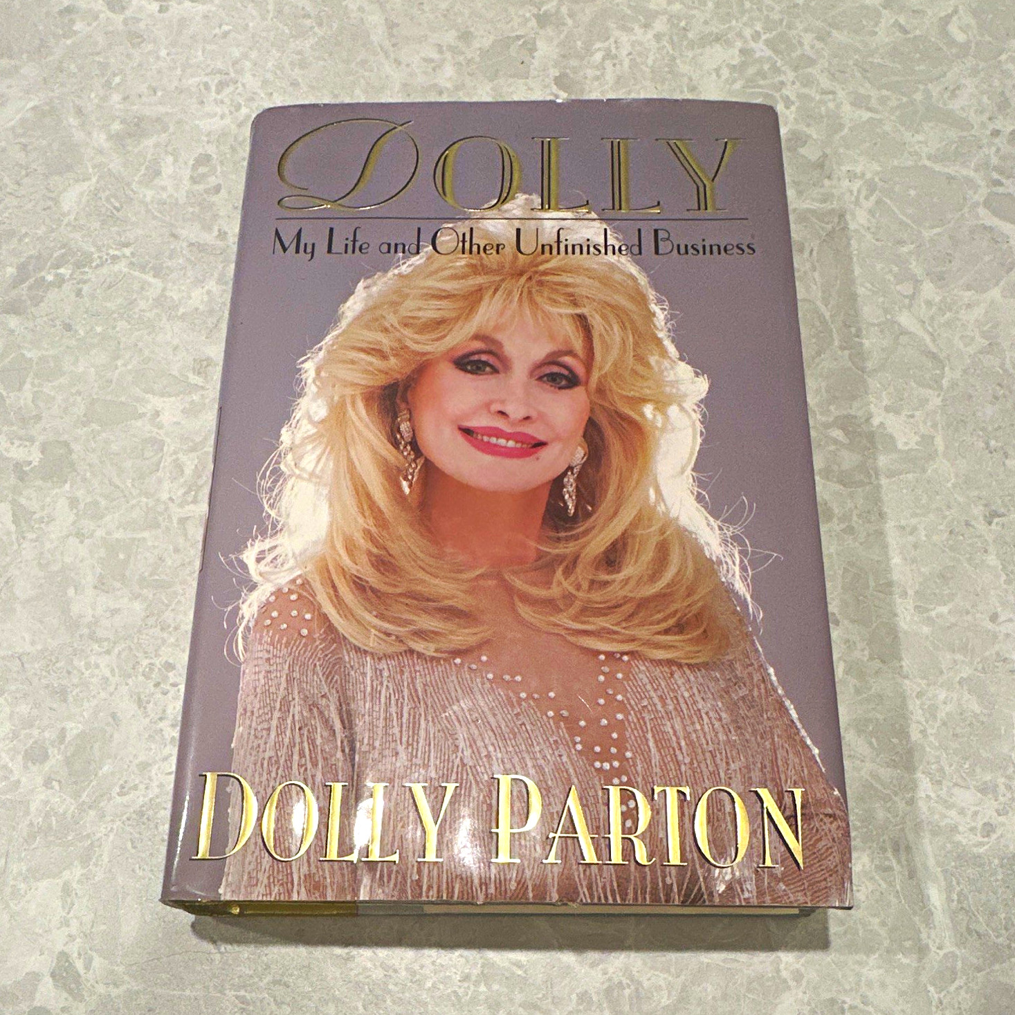 Dolly Parton Signed “Dolly: My Life and Other Unfinished Business” HC DJ 1994