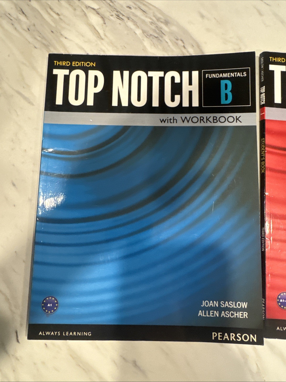 Top Notch Level 1, Fundamentals B+ Workbook Students Books Reading Now Amy Olsen