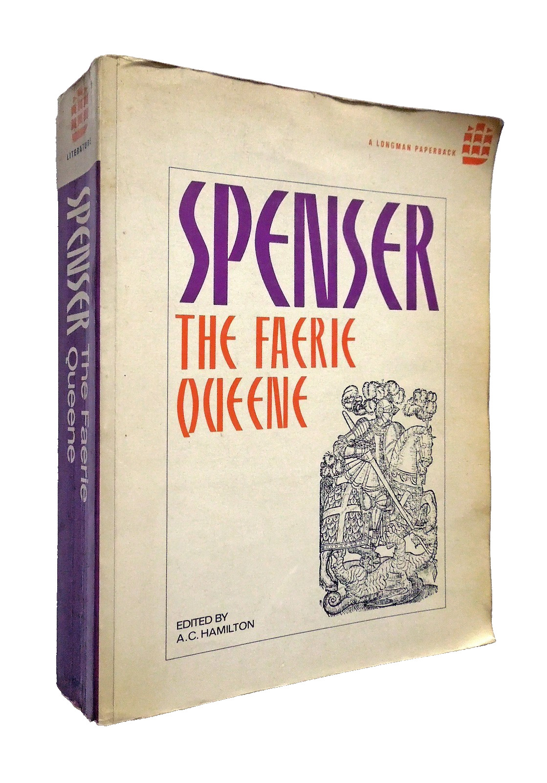 The Faerie Queene – Edmund Spenser, A.C. Hamilton (editor), 1977 sc, Longman